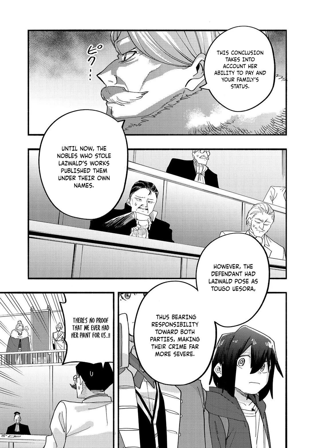 Kyou mo E ni Kaita Mochi ga Umai Chapter 43 — Page 22