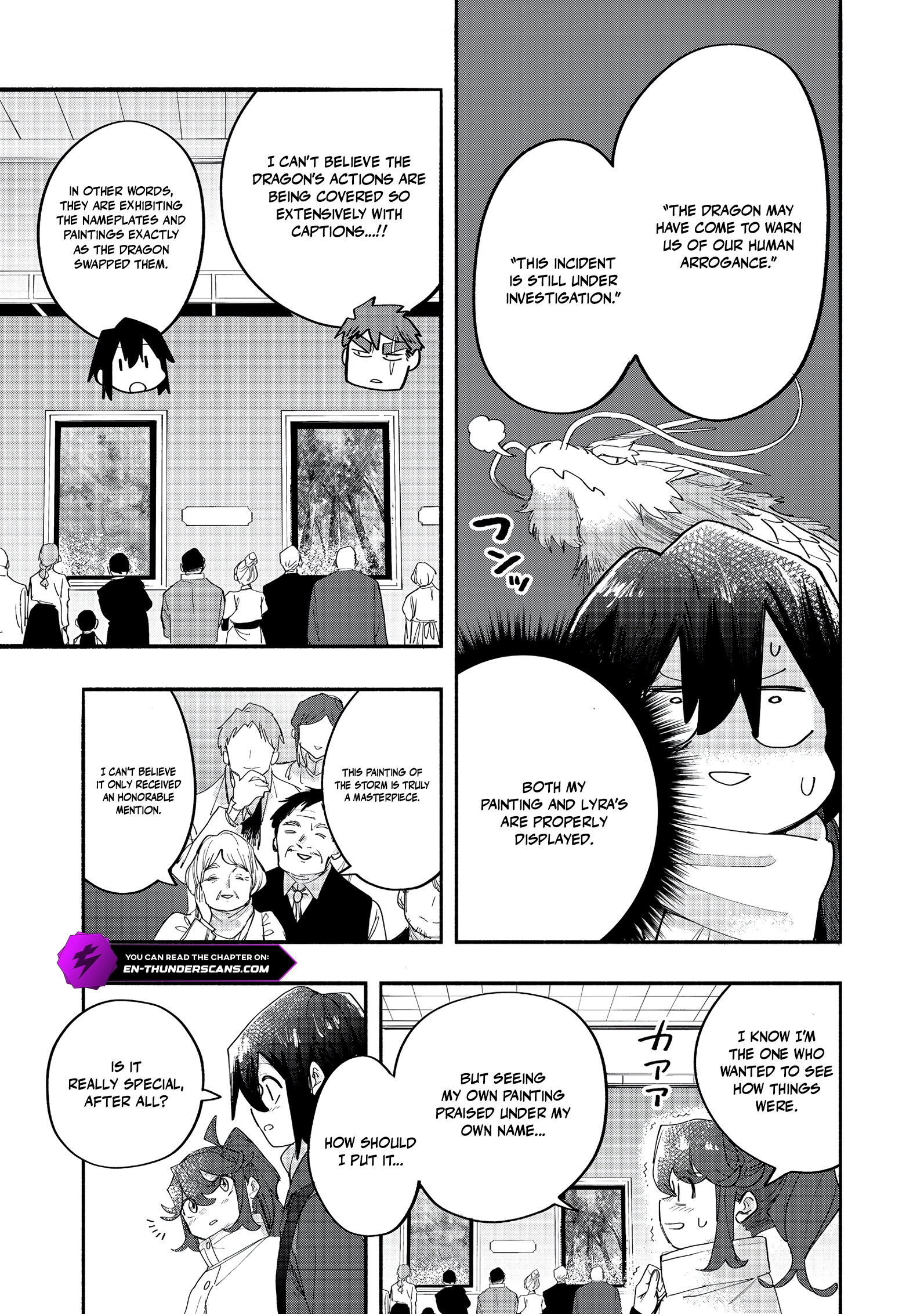 Kyou mo E ni Kaita Mochi ga Umai Chapter 44 — Page 25