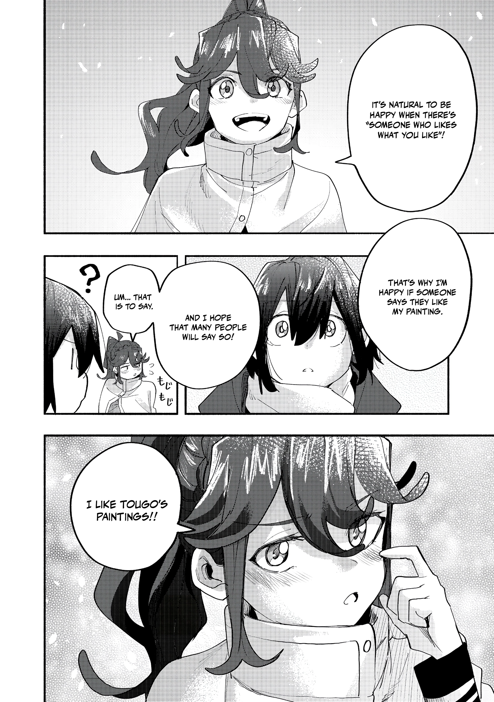 Kyou mo E ni Kaita Mochi ga Umai Chapter 44 — Page 28