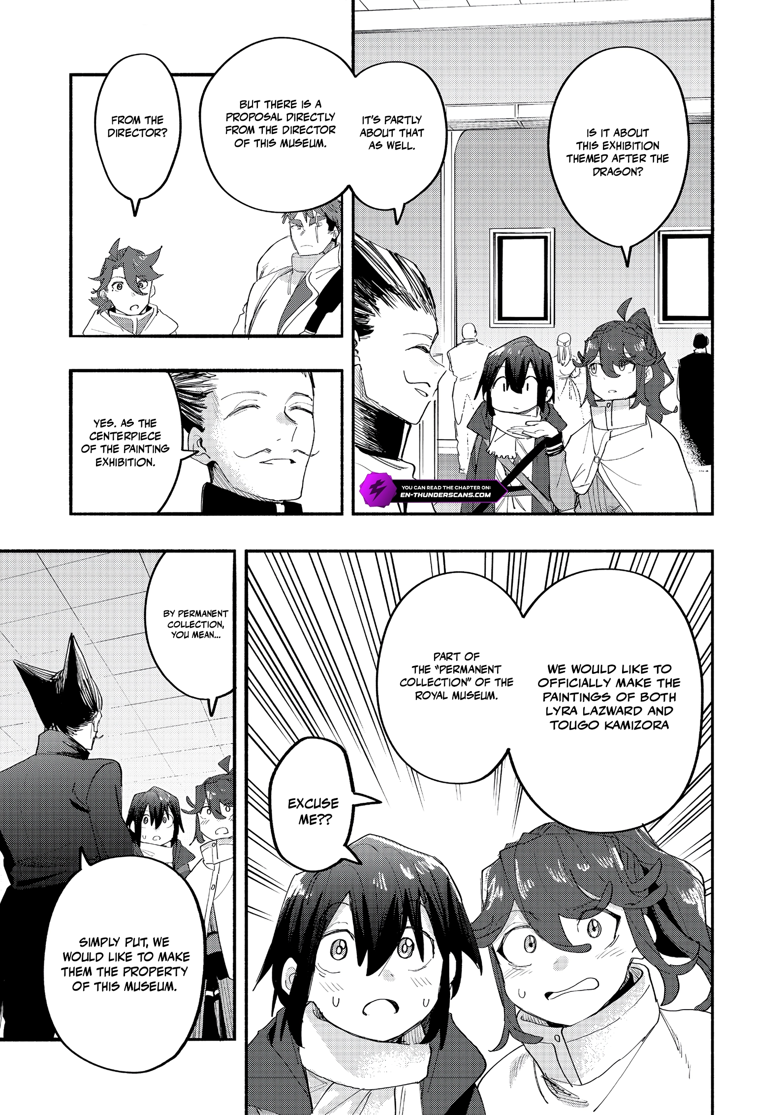 Kyou mo E ni Kaita Mochi ga Umai Chapter 44 — Page 35