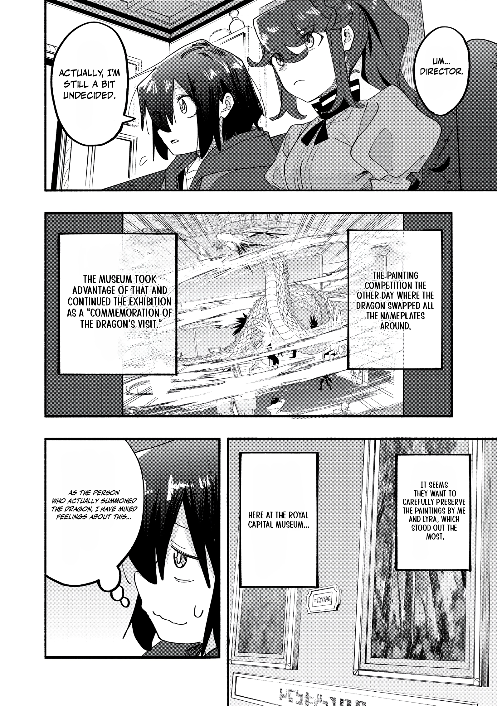 Kyou mo E ni Kaita Mochi ga Umai Chapter 45 — Page 2