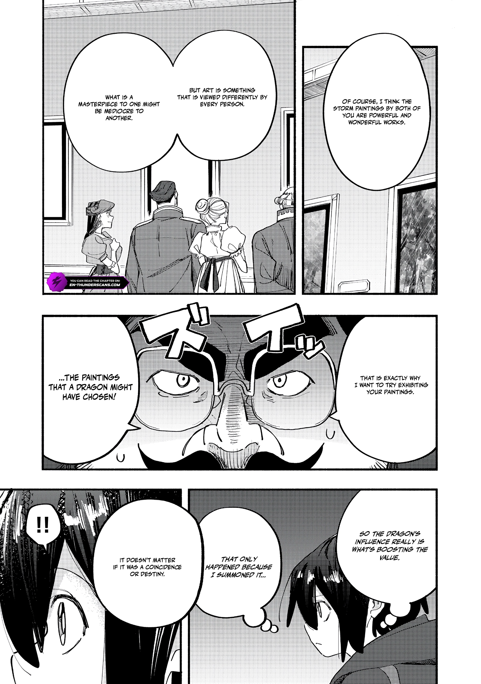 Kyou mo E ni Kaita Mochi ga Umai Chapter 45 — Page 9