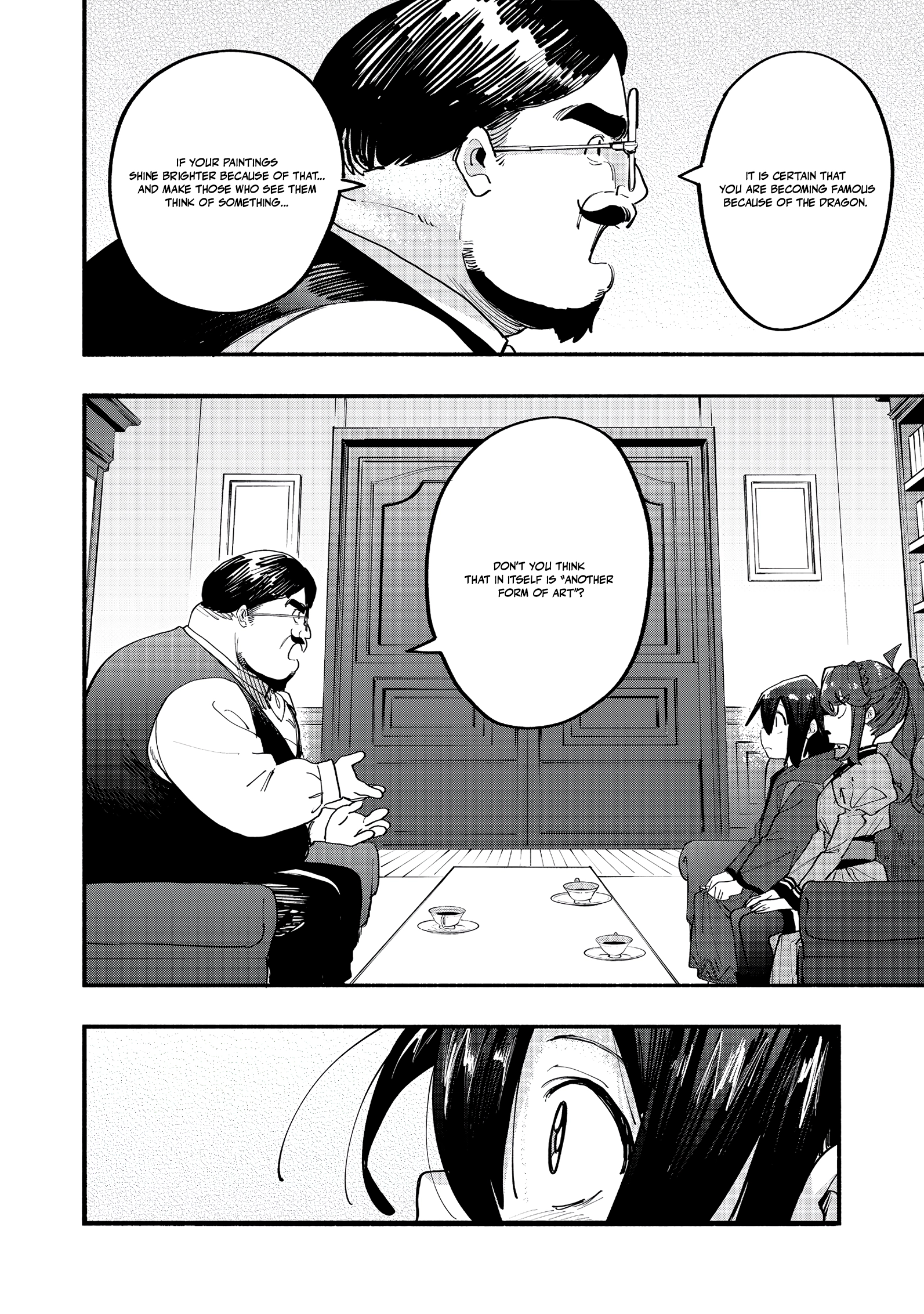 Kyou mo E ni Kaita Mochi ga Umai Chapter 45 — Page 10
