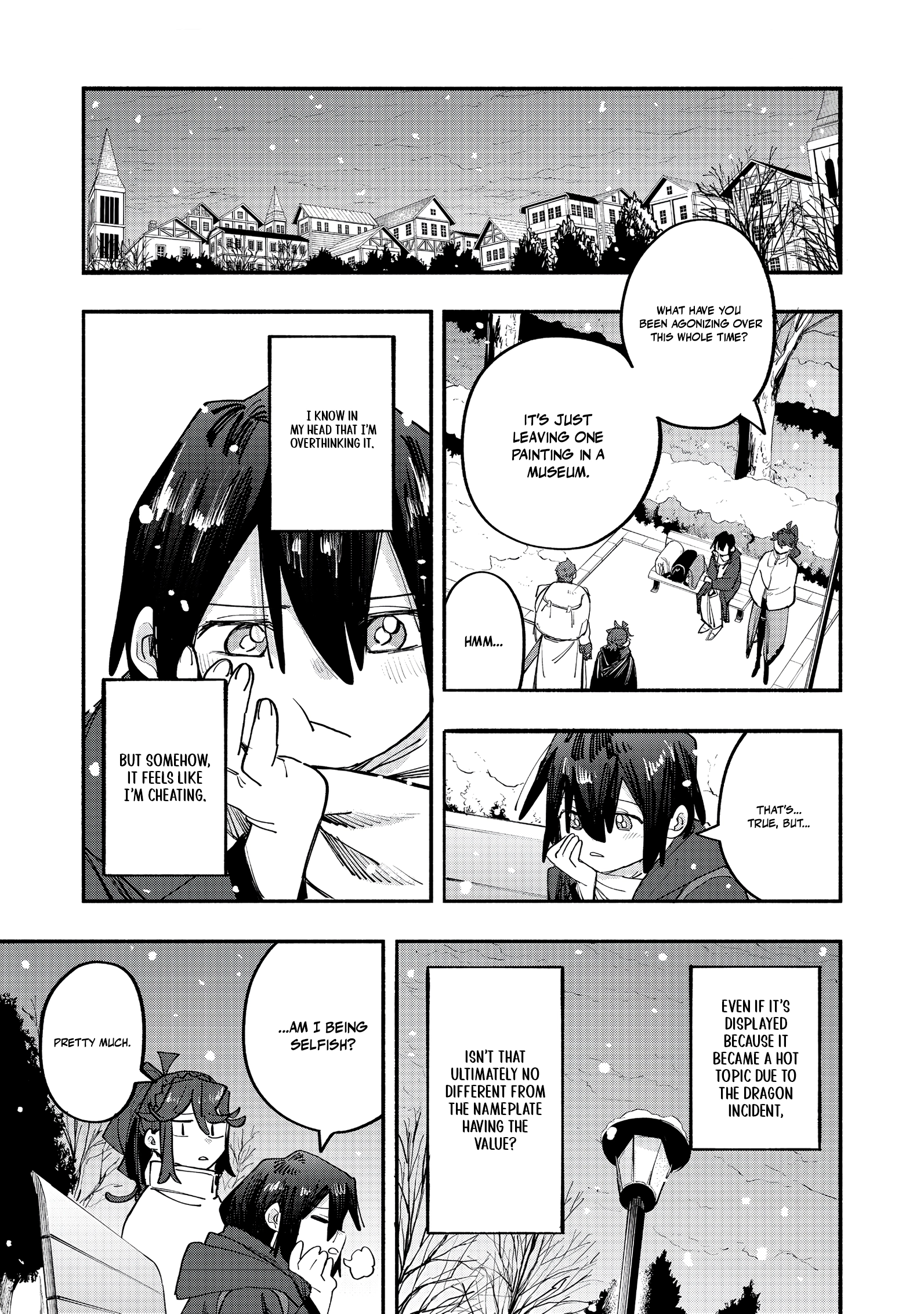 Kyou mo E ni Kaita Mochi ga Umai Chapter 45 — Page 13