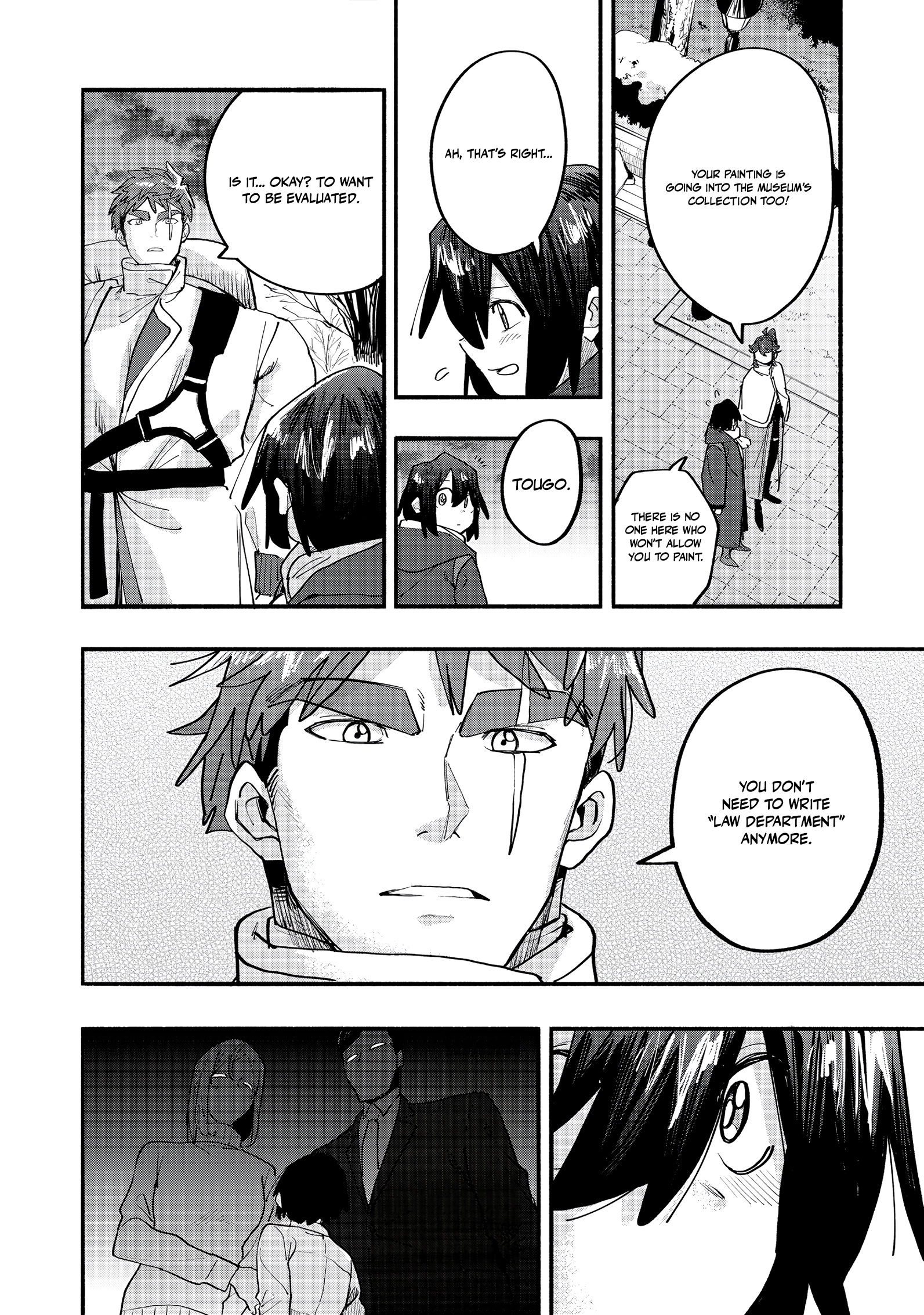 Kyou mo E ni Kaita Mochi ga Umai Chapter 45 — Page 24