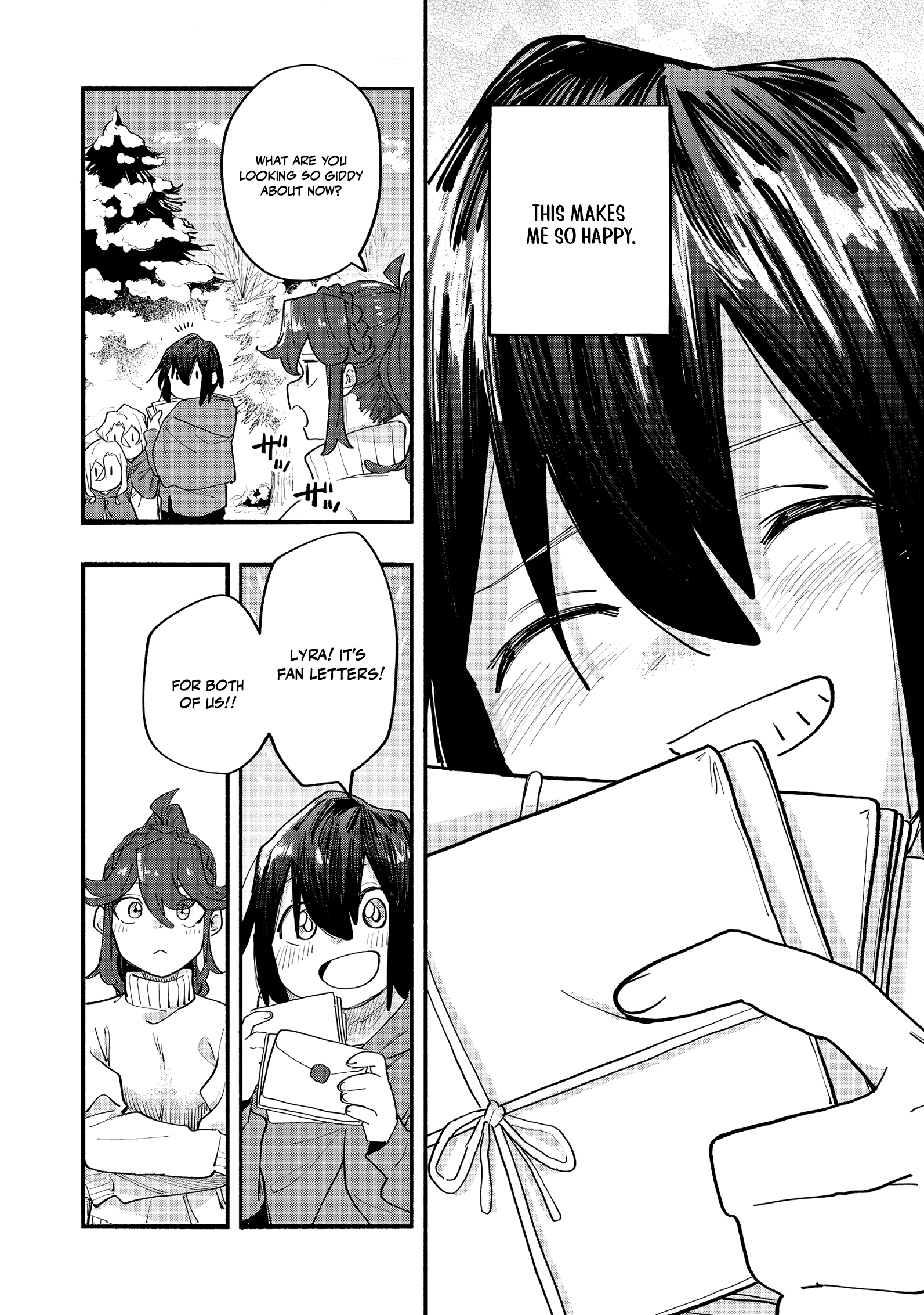 Kyou mo E ni Kaita Mochi ga Umai Chapter 45 — Page 34
