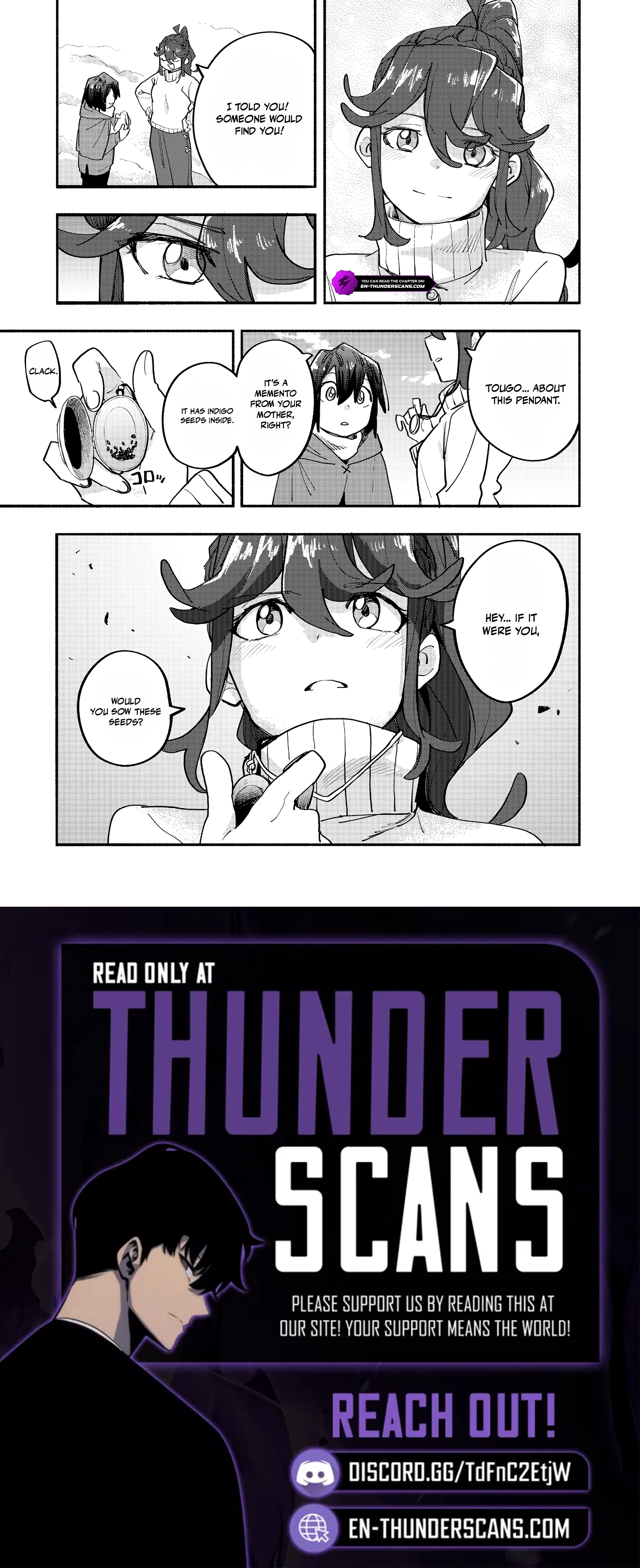 Kyou mo E ni Kaita Mochi ga Umai Chapter 45 — Page 35