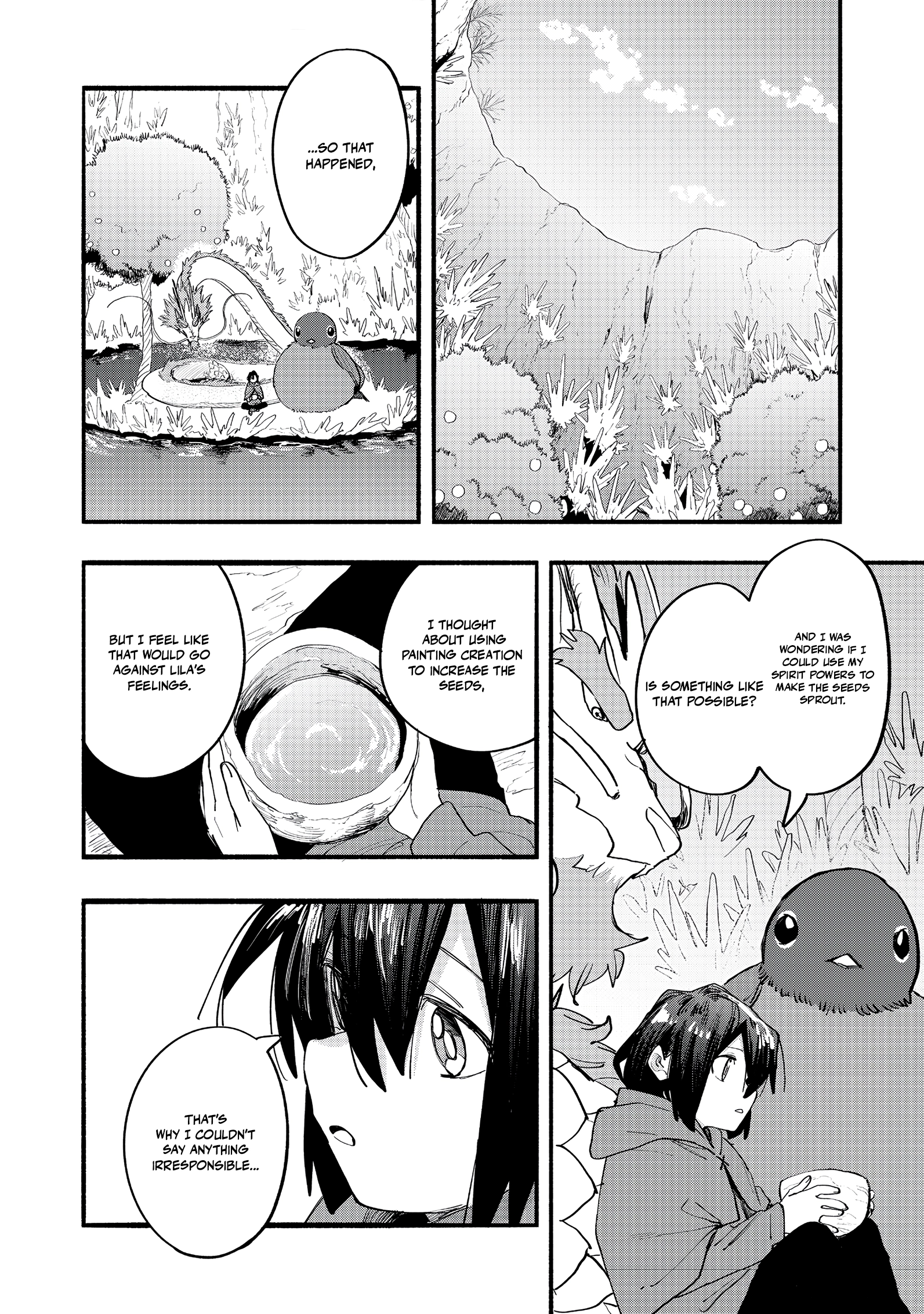 Kyou mo E ni Kaita Mochi ga Umai Chapter 46 — Page 4