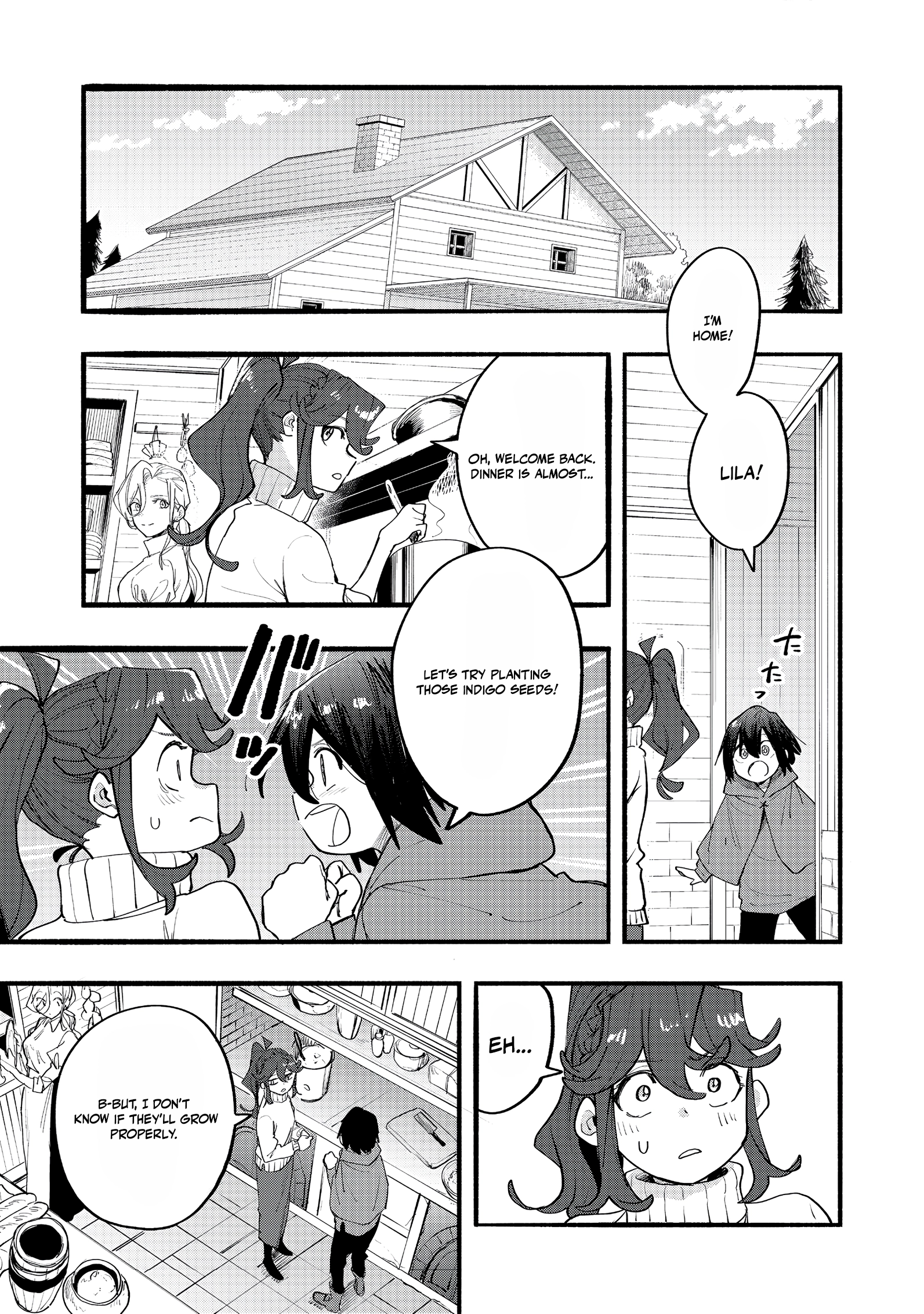 Kyou mo E ni Kaita Mochi ga Umai Chapter 46 — Page 7