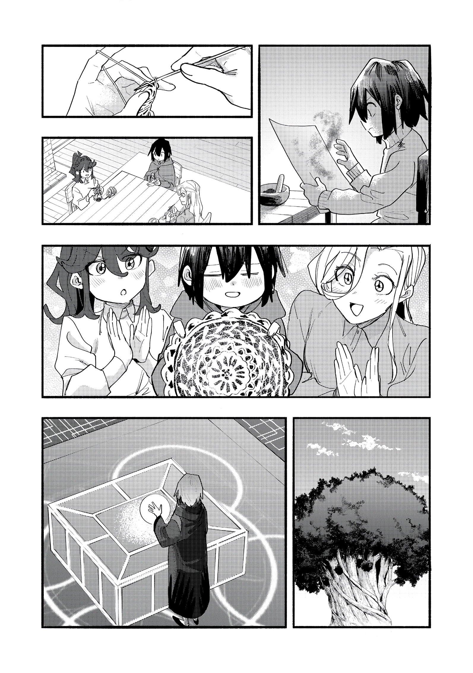 Kyou mo E ni Kaita Mochi ga Umai Chapter 46 — Page 13