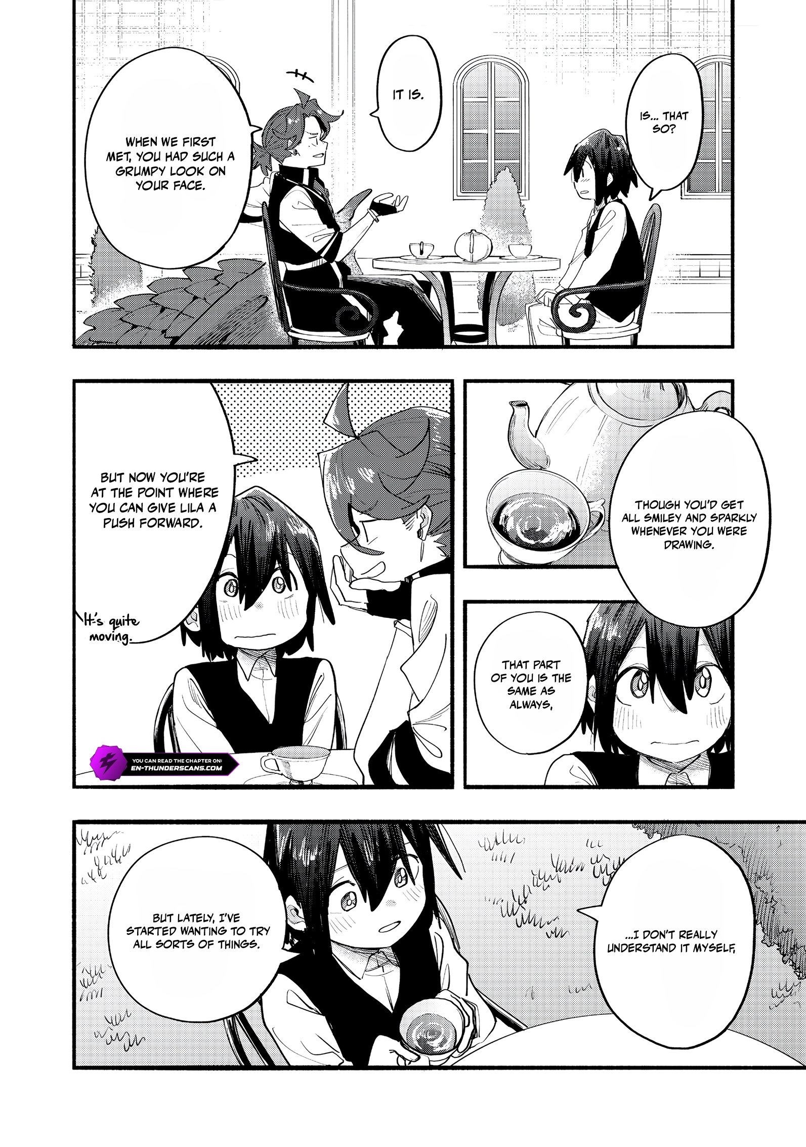 Kyou mo E ni Kaita Mochi ga Umai Chapter 46 — Page 20