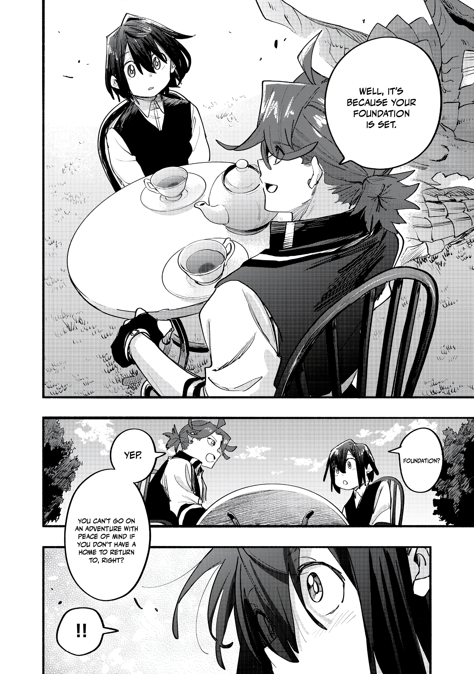 Kyou mo E ni Kaita Mochi ga Umai Chapter 46 — Page 22