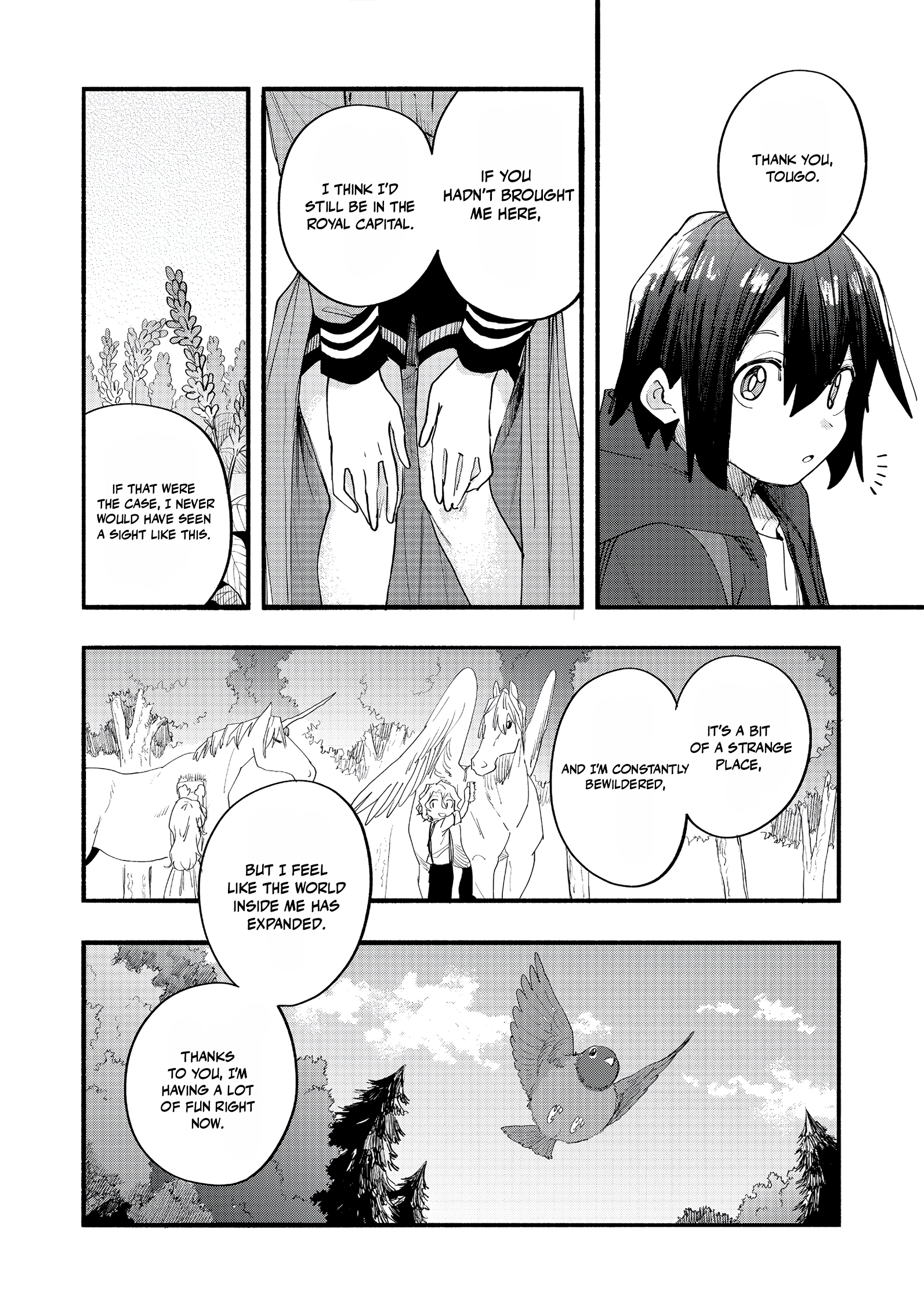 Kyou mo E ni Kaita Mochi ga Umai Chapter 46 — Page 34