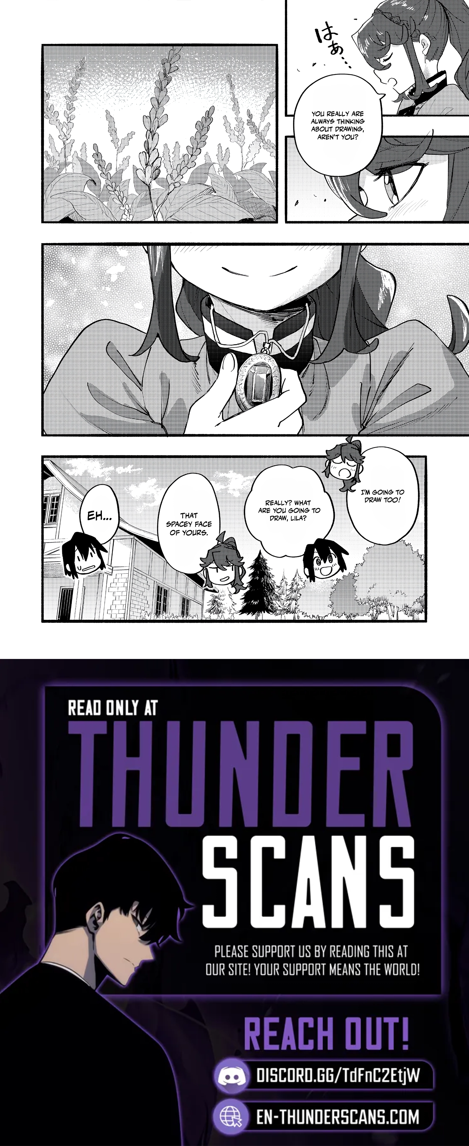 Kyou mo E ni Kaita Mochi ga Umai Chapter 46 — Page 36