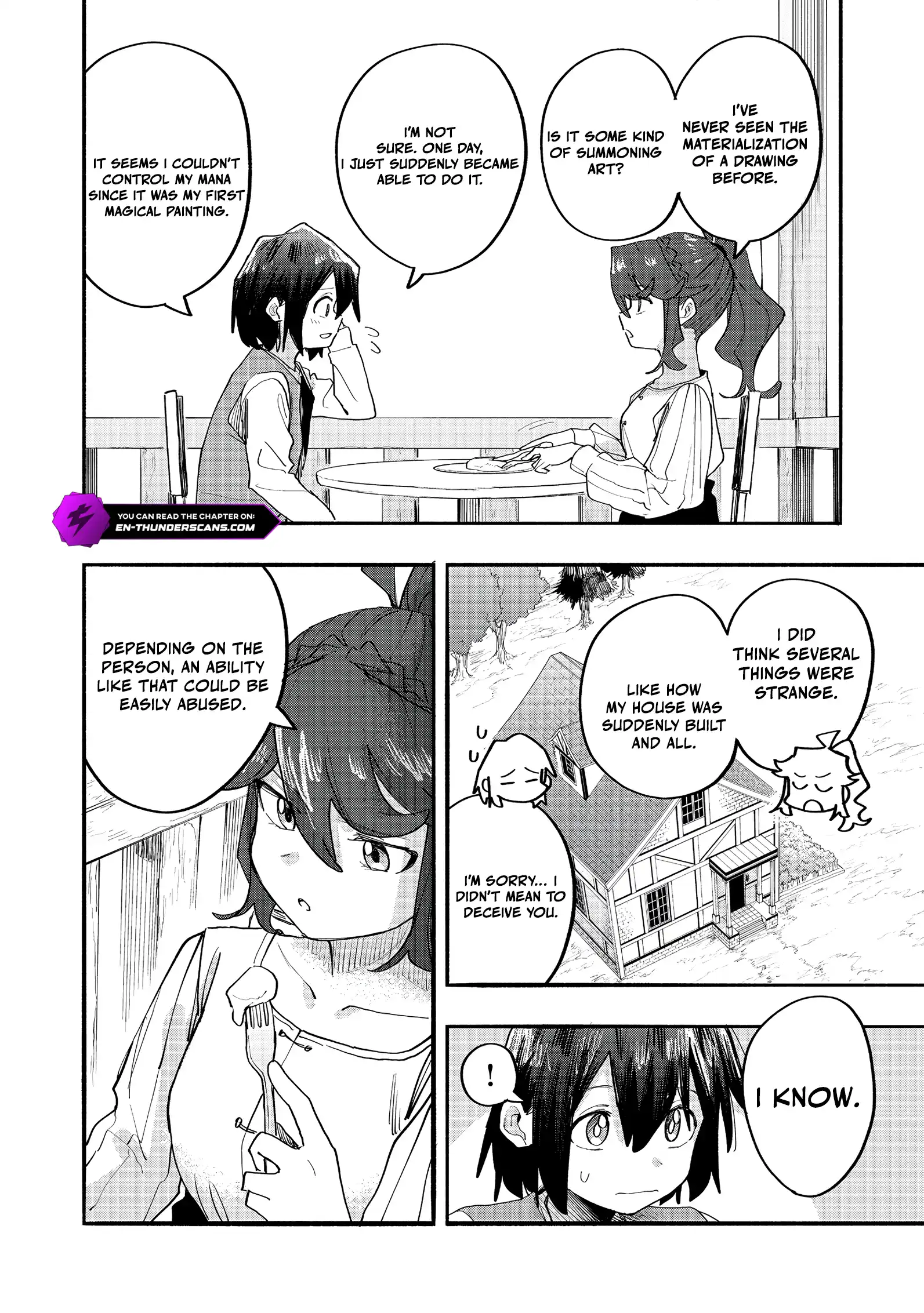 Kyou mo E ni Kaita Mochi ga Umai Chapter 47 — Page 10