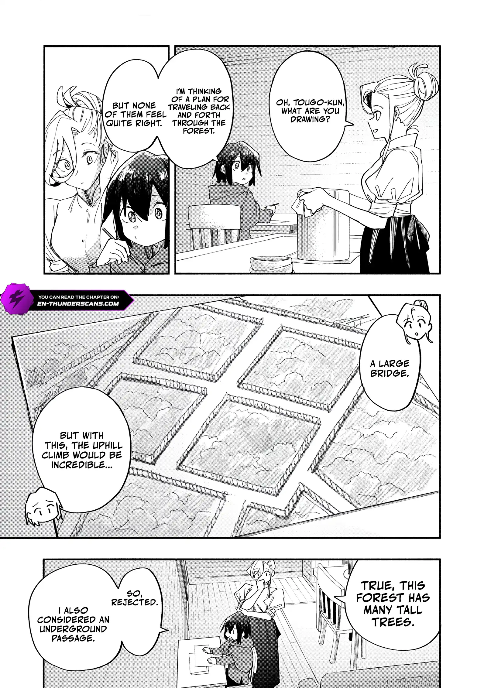 Kyou mo E ni Kaita Mochi ga Umai Chapter 48 — Page 33