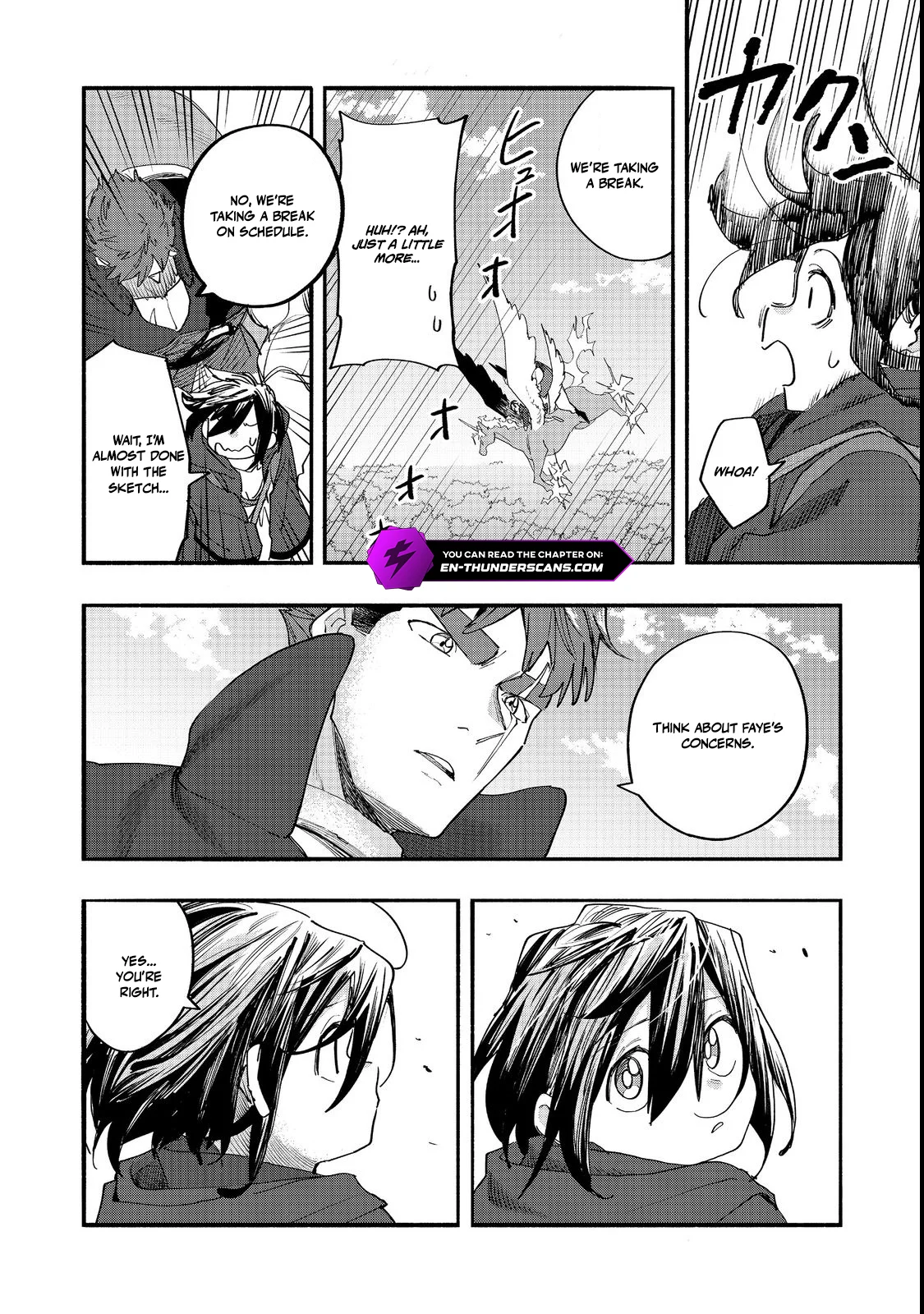 Kyou mo E ni Kaita Mochi ga Umai Chapter 49 — Page 10