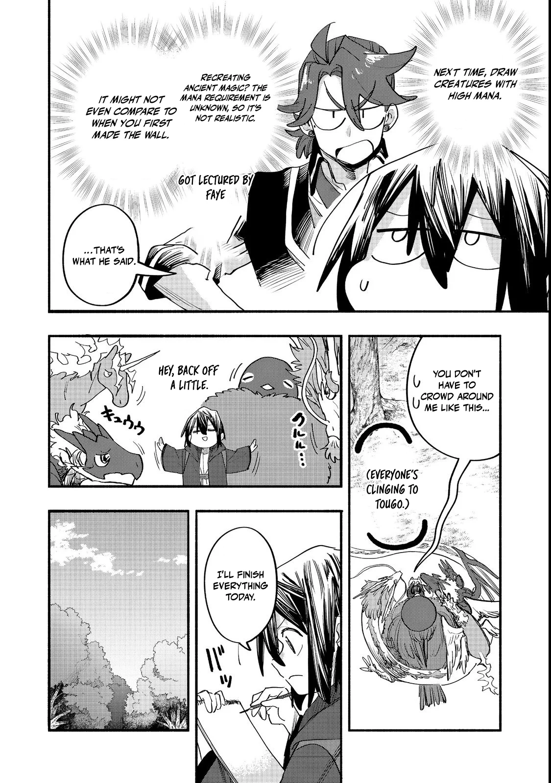 Kyou mo E ni Kaita Mochi ga Umai Chapter 49 — Page 28