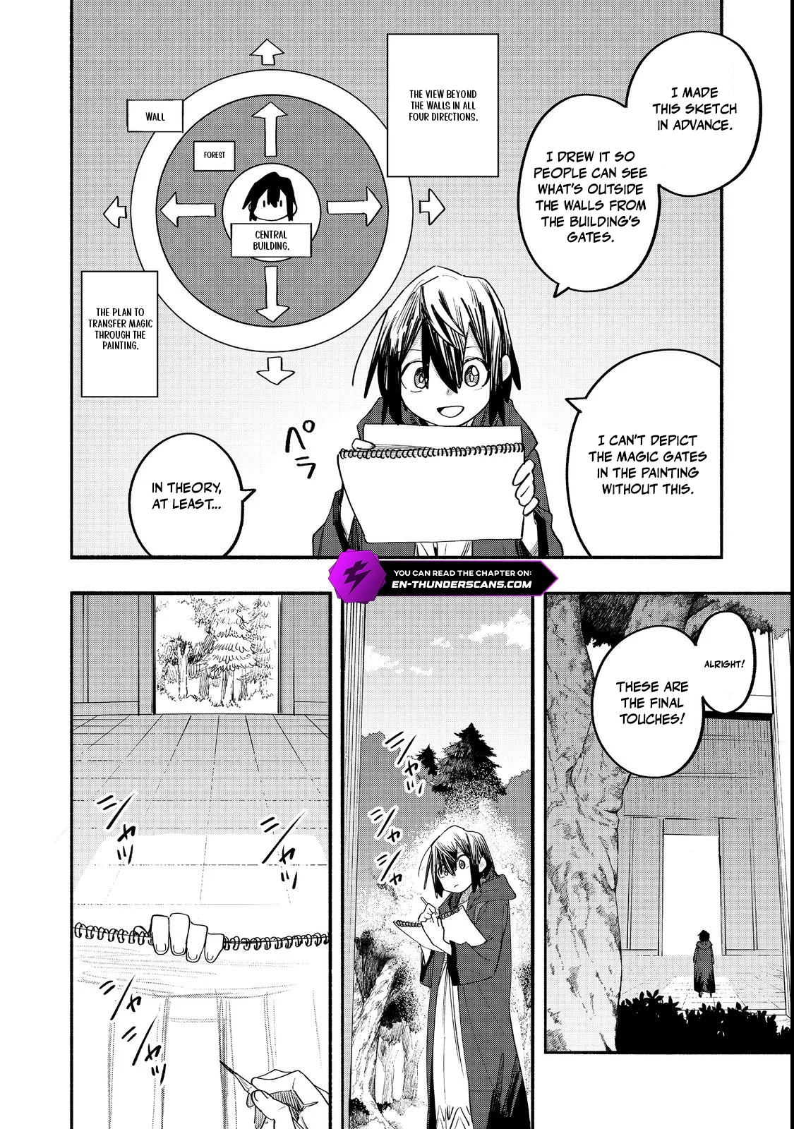 Kyou mo E ni Kaita Mochi ga Umai Chapter 49 — Page 30