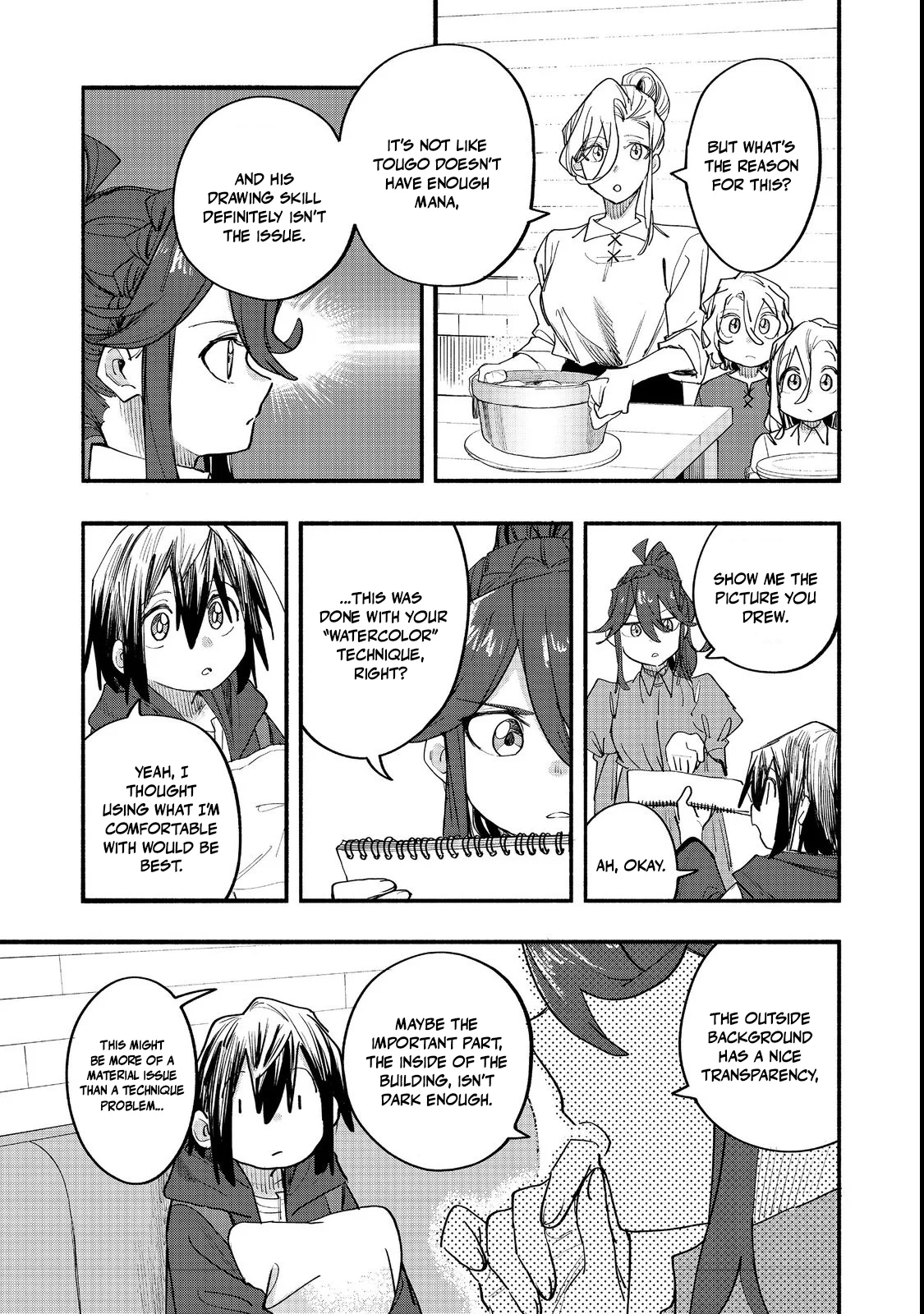 Kyou mo E ni Kaita Mochi ga Umai Chapter 49 — Page 37