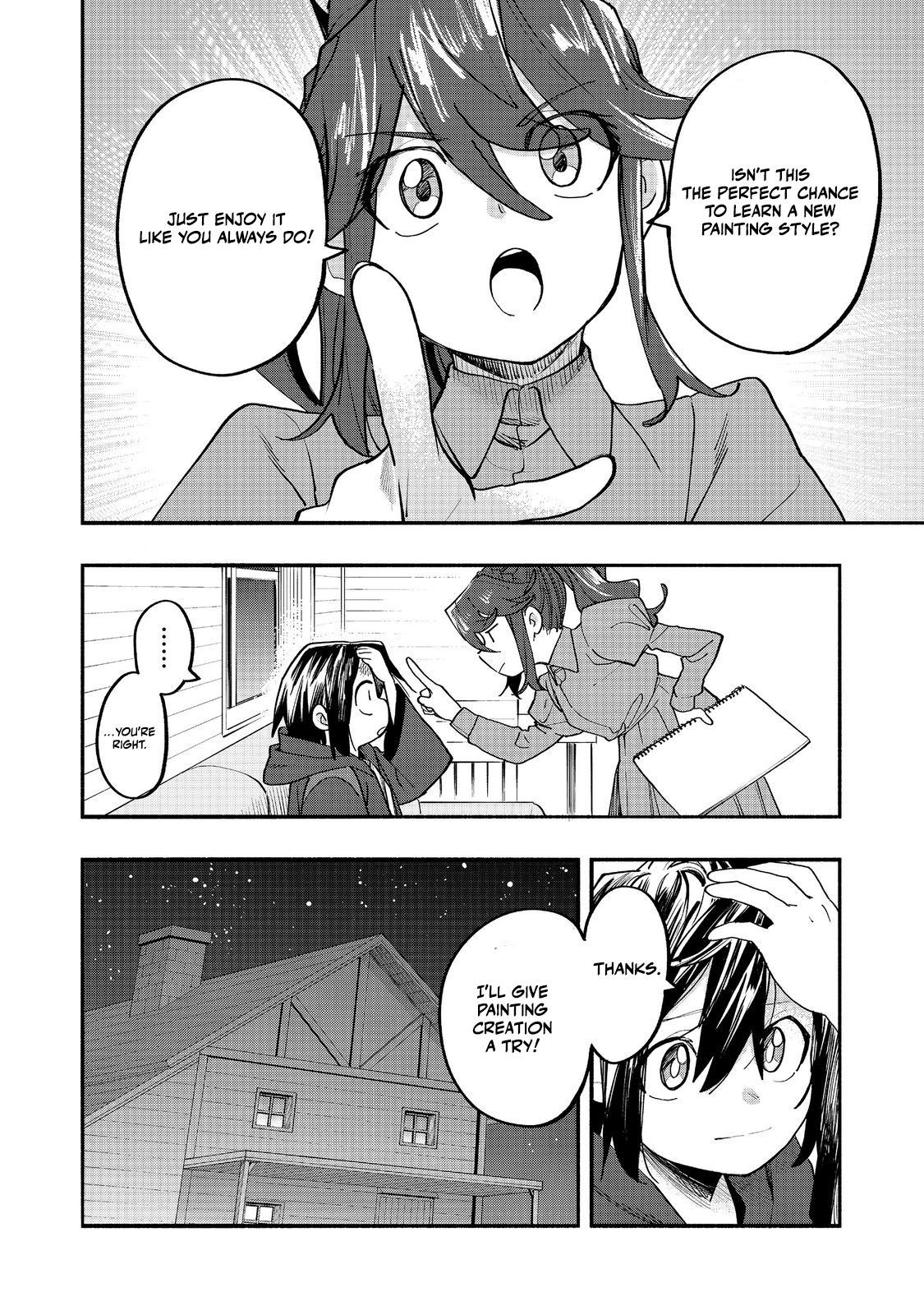Kyou mo E ni Kaita Mochi ga Umai Chapter 50 — Page 2