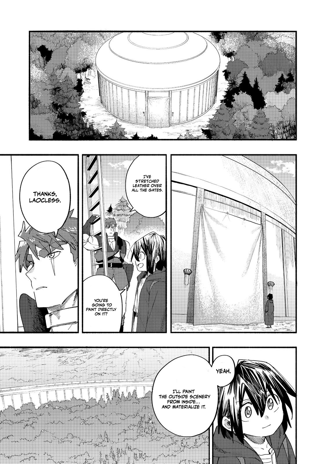 Kyou mo E ni Kaita Mochi ga Umai Chapter 50 — Page 13