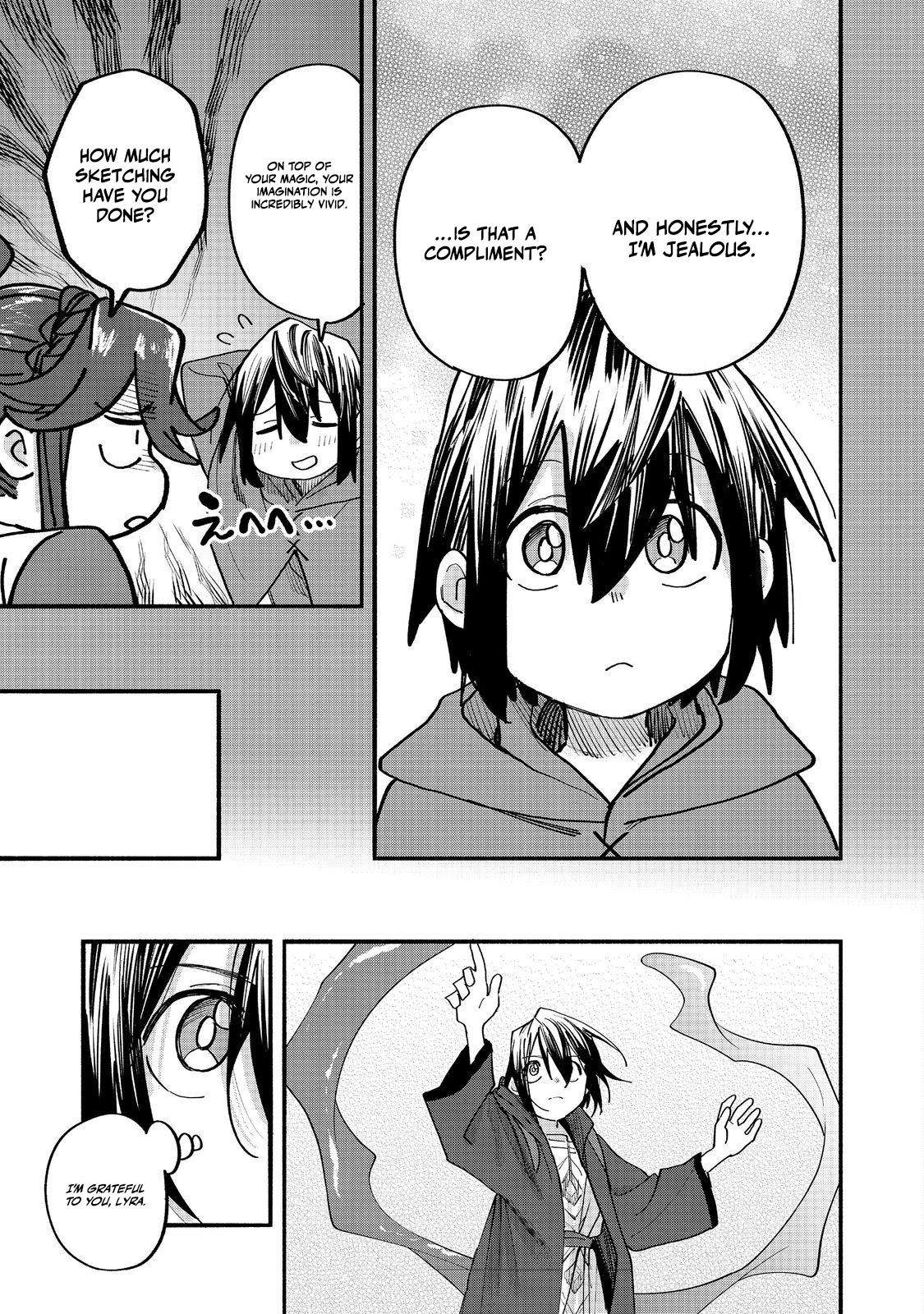 Kyou mo E ni Kaita Mochi ga Umai Chapter 50 — Page 23