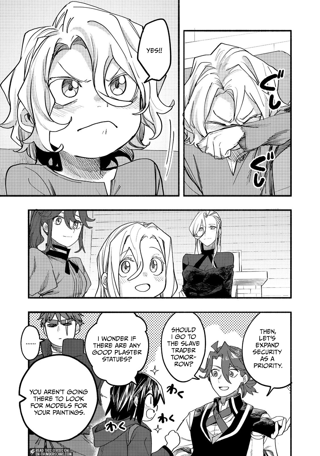 Kyou mo E ni Kaita Mochi ga Umai Chapter 52 — Page 35
