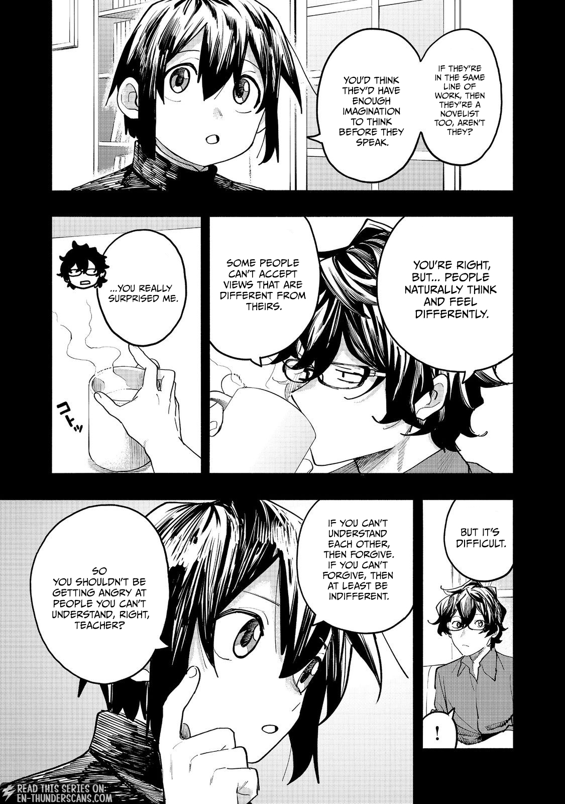 Kyou mo E ni Kaita Mochi ga Umai Chapter 53 — Page 3