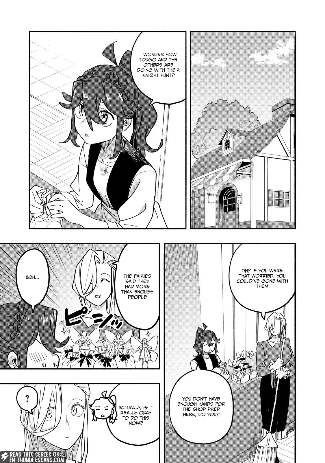 Kyou mo E ni Kaita Mochi ga Umai Chapter 53 — Page 27