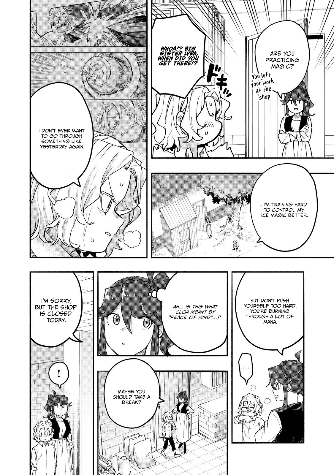 Kyou mo E ni Kaita Mochi ga Umai Chapter 53 — Page 30