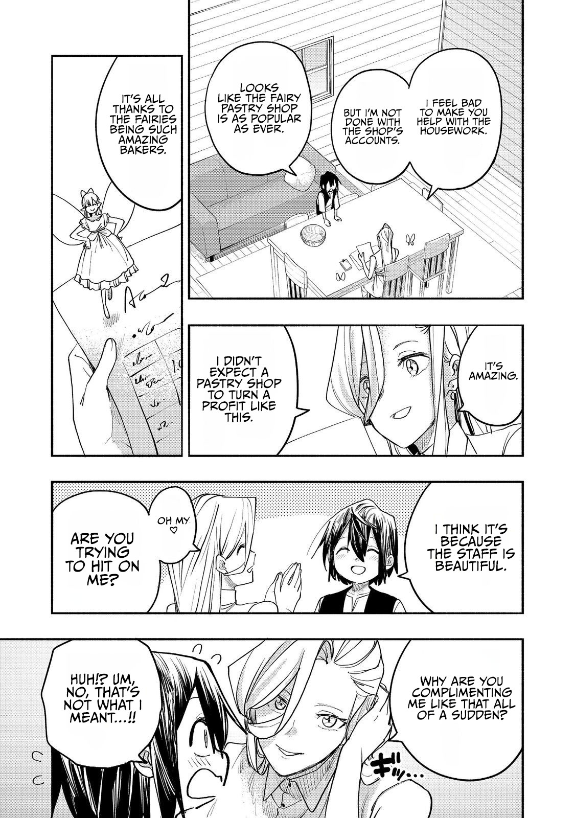Kyou mo E ni Kaita Mochi ga Umai Chapter 54 — Page 10
