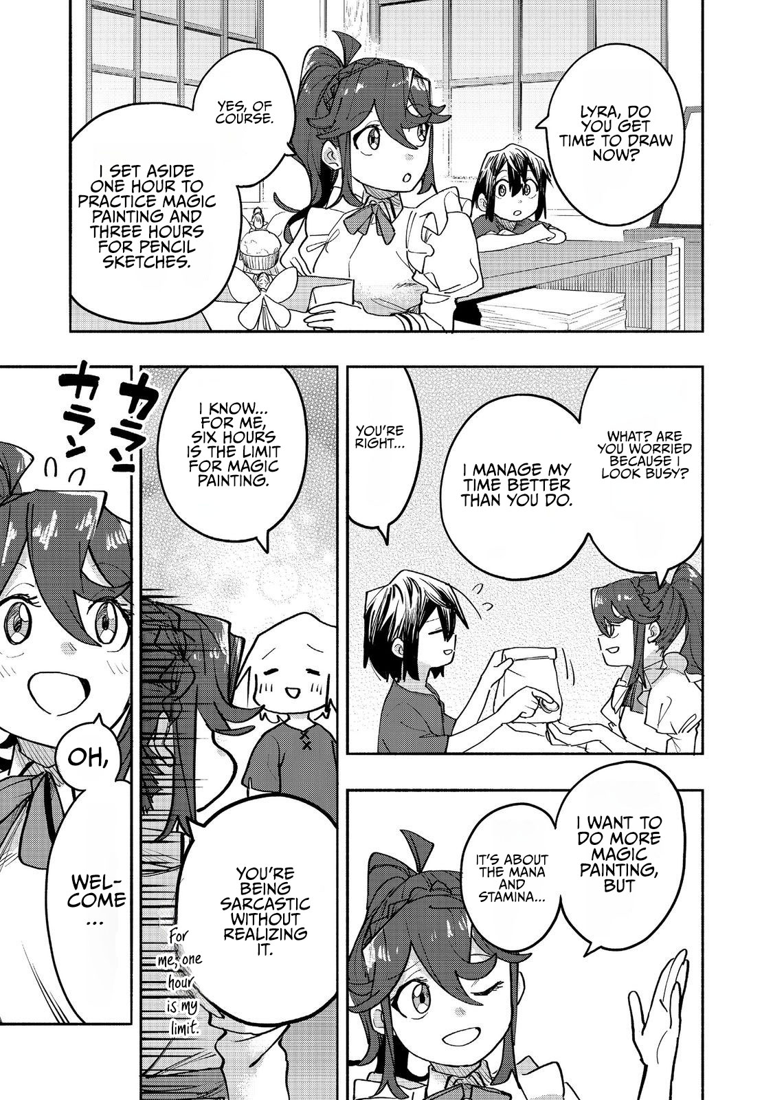 Kyou mo E ni Kaita Mochi ga Umai Chapter 54 — Page 16