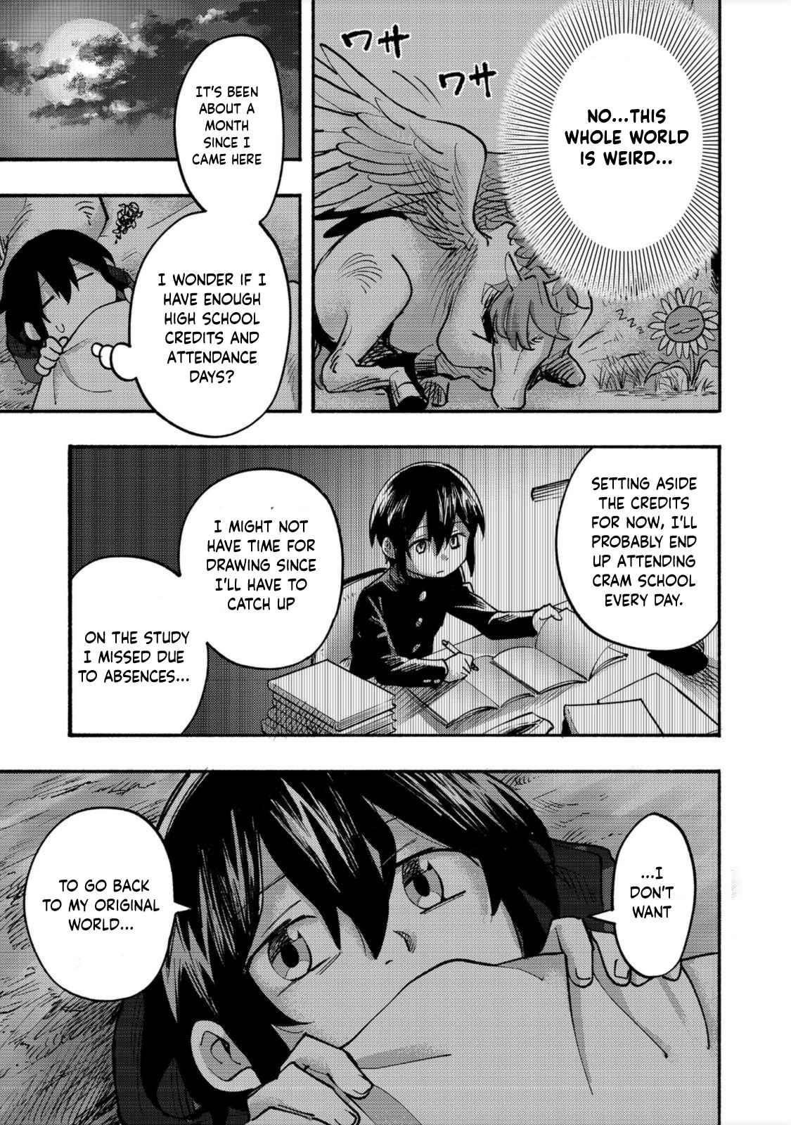 Kyou mo E ni Kaita Mochi ga Umai Chapter 6 — Page 15