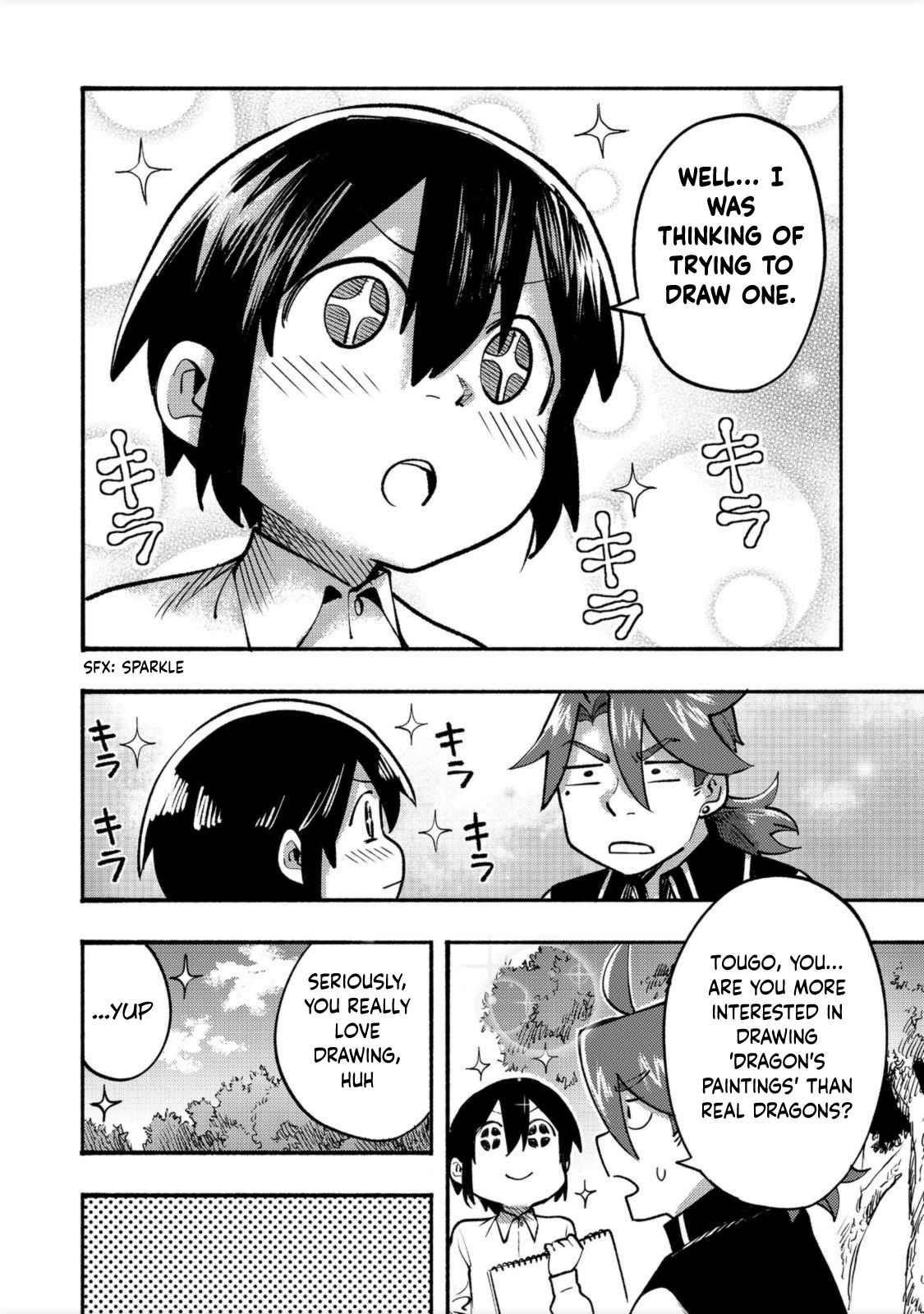 Kyou mo E ni Kaita Mochi ga Umai Chapter 6 — Page 24