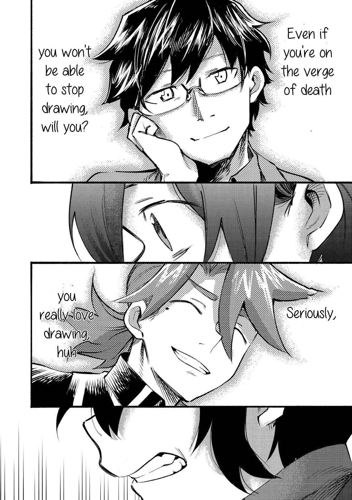 Kyou mo E ni Kaita Mochi ga Umai Chapter 7 — Page 34