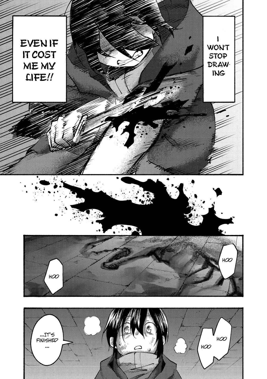 Kyou mo E ni Kaita Mochi ga Umai Chapter 7 — Page 37