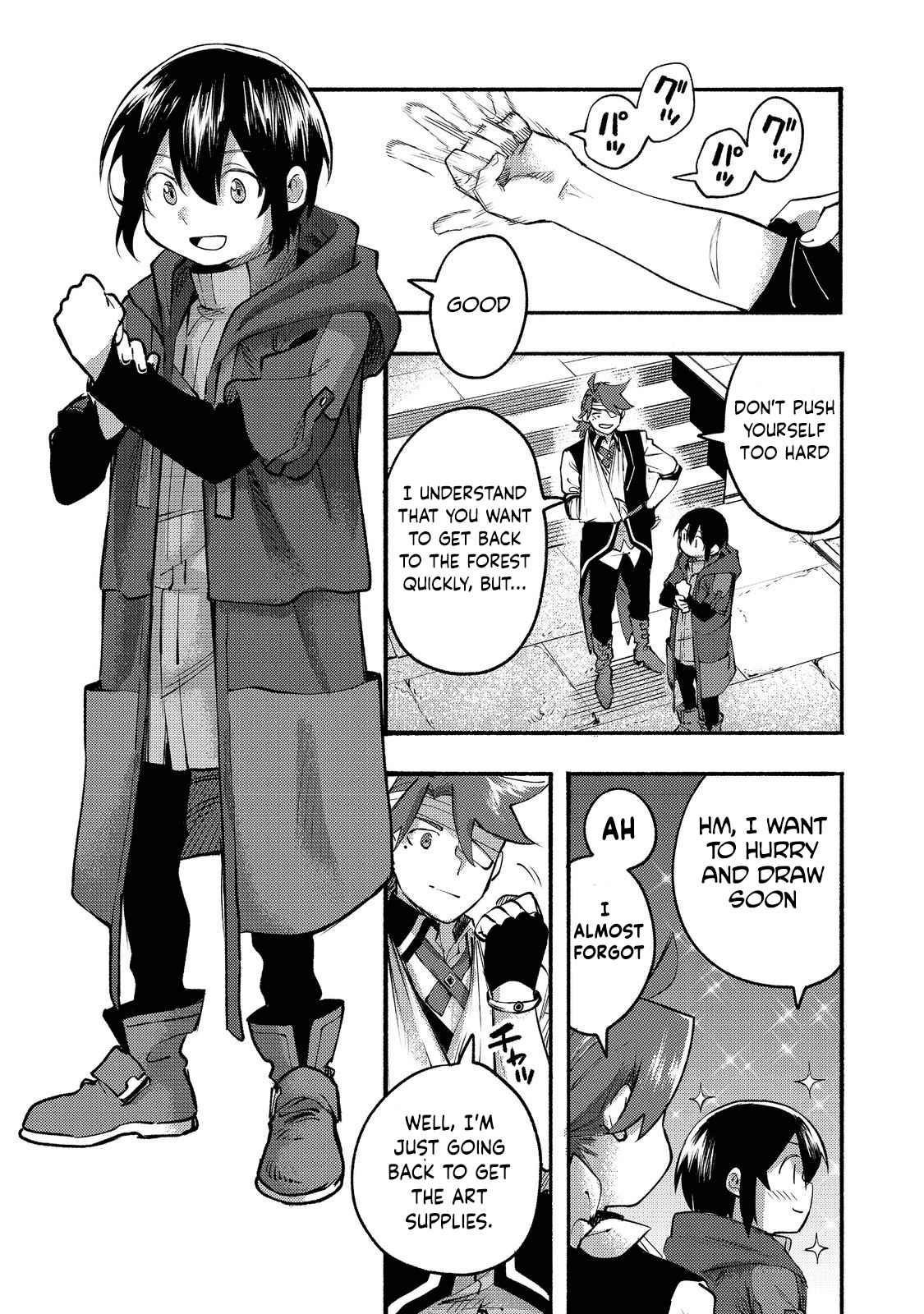 Kyou mo E ni Kaita Mochi ga Umai Chapter 8 — Page 15