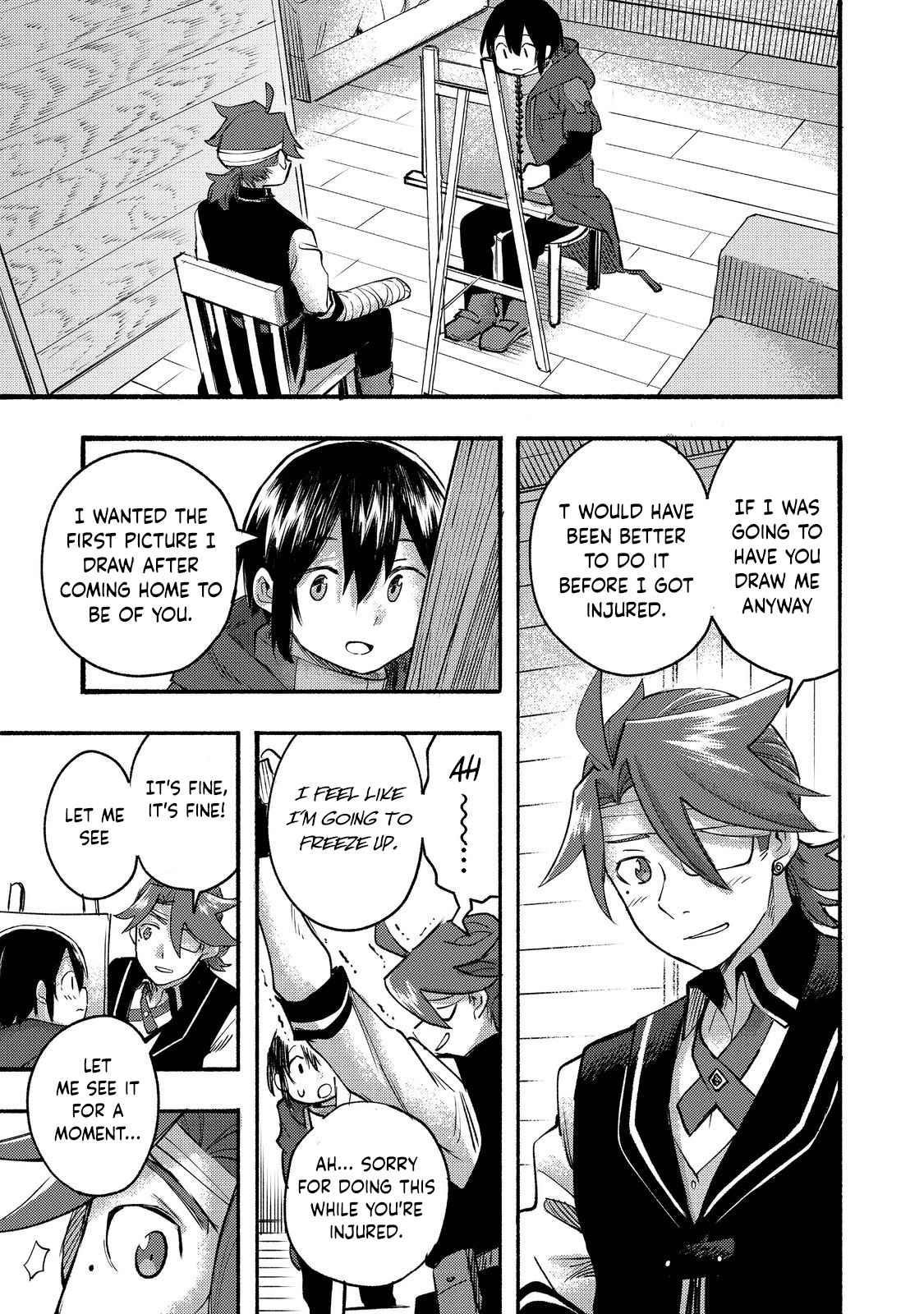 Kyou mo E ni Kaita Mochi ga Umai Chapter 8 — Page 21