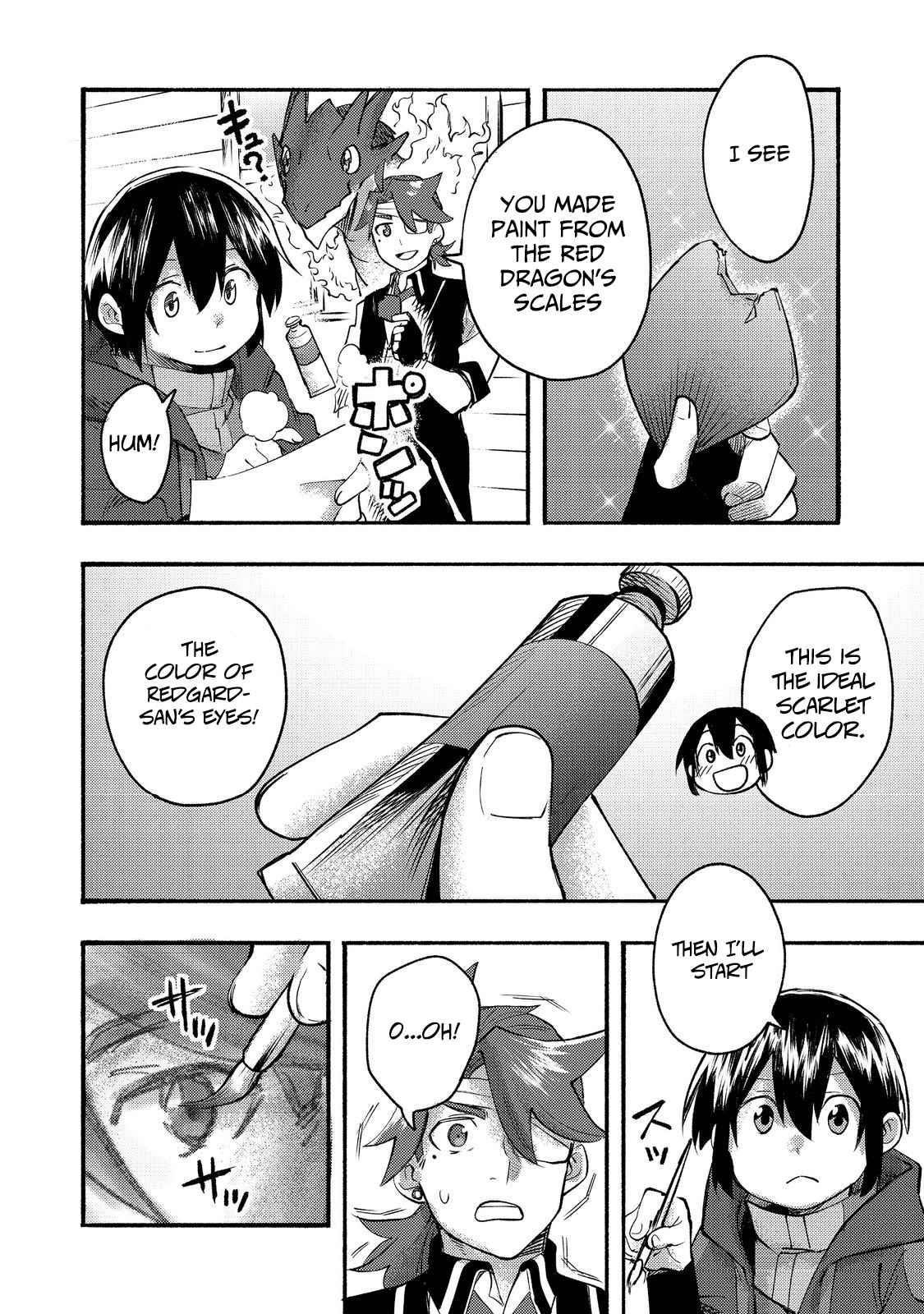 Kyou mo E ni Kaita Mochi ga Umai Chapter 8 — Page 28