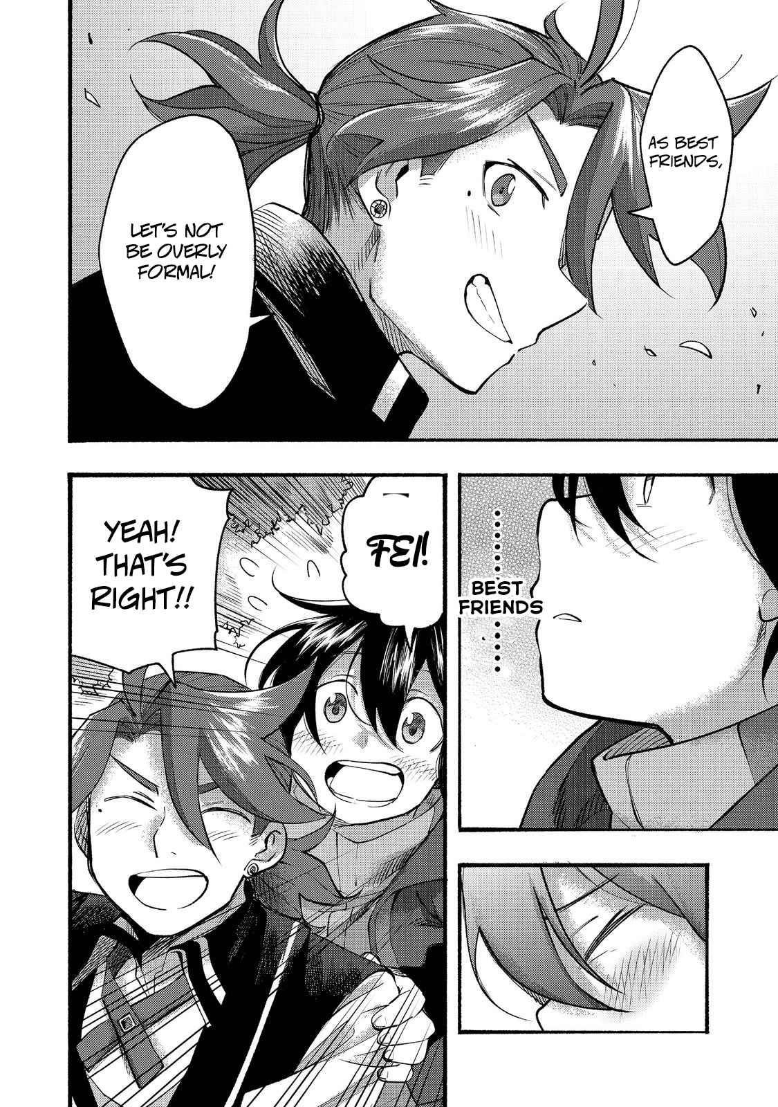 Kyou mo E ni Kaita Mochi ga Umai Chapter 8 — Page 34