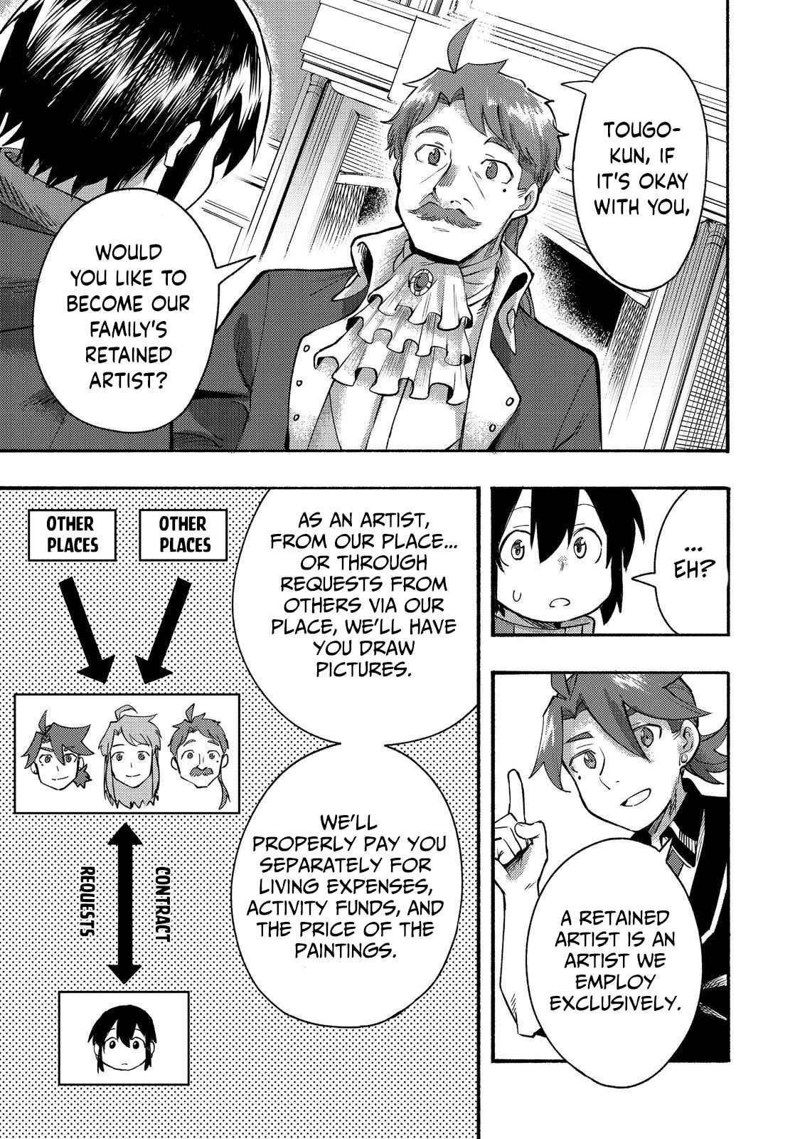 Kyou mo E ni Kaita Mochi ga Umai Chapter 9 — Page 6