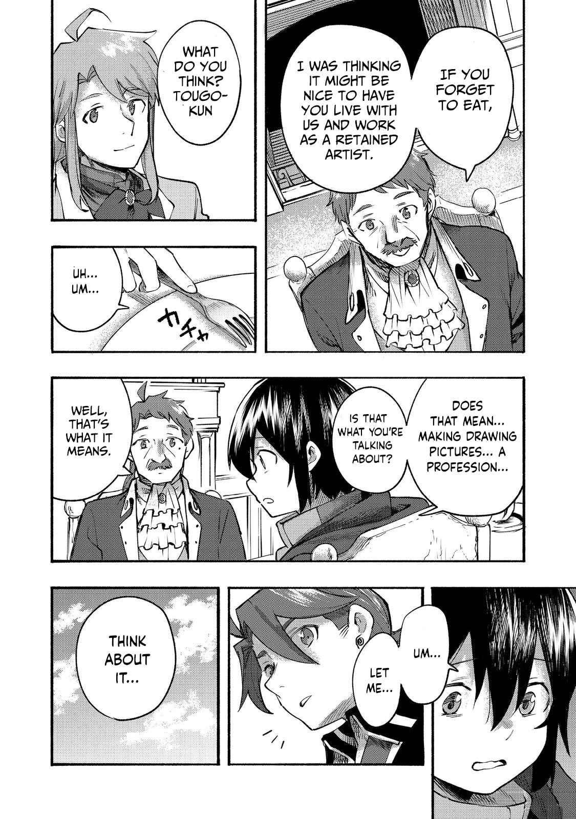 Kyou mo E ni Kaita Mochi ga Umai Chapter 9 — Page 7