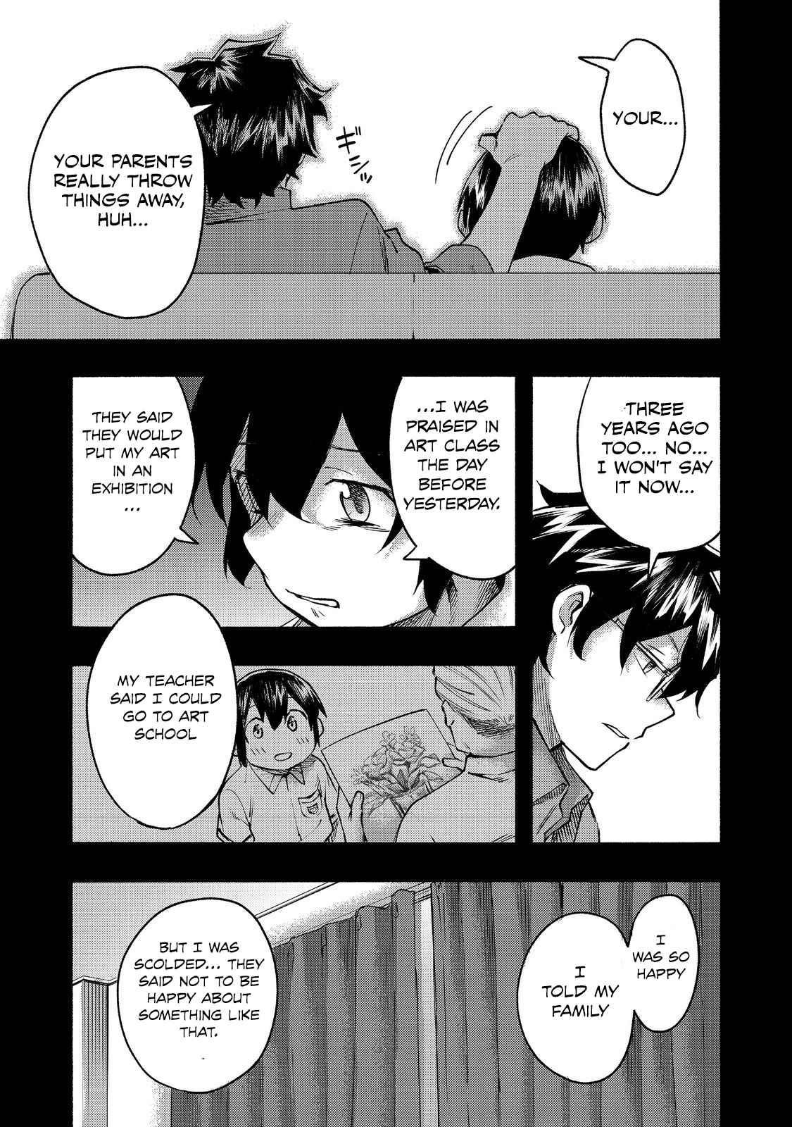 Kyou mo E ni Kaita Mochi ga Umai Chapter 9 — Page 12