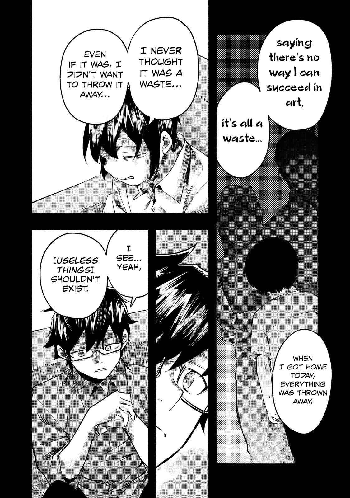 Kyou mo E ni Kaita Mochi ga Umai Chapter 9 — Page 13