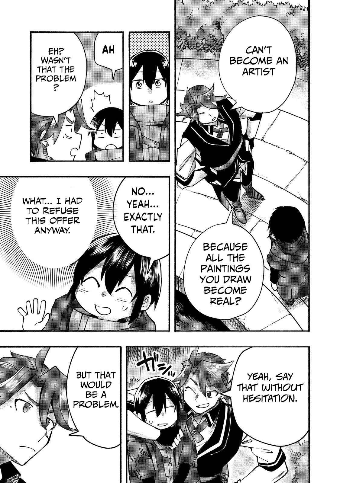 Kyou mo E ni Kaita Mochi ga Umai Chapter 9 — Page 18