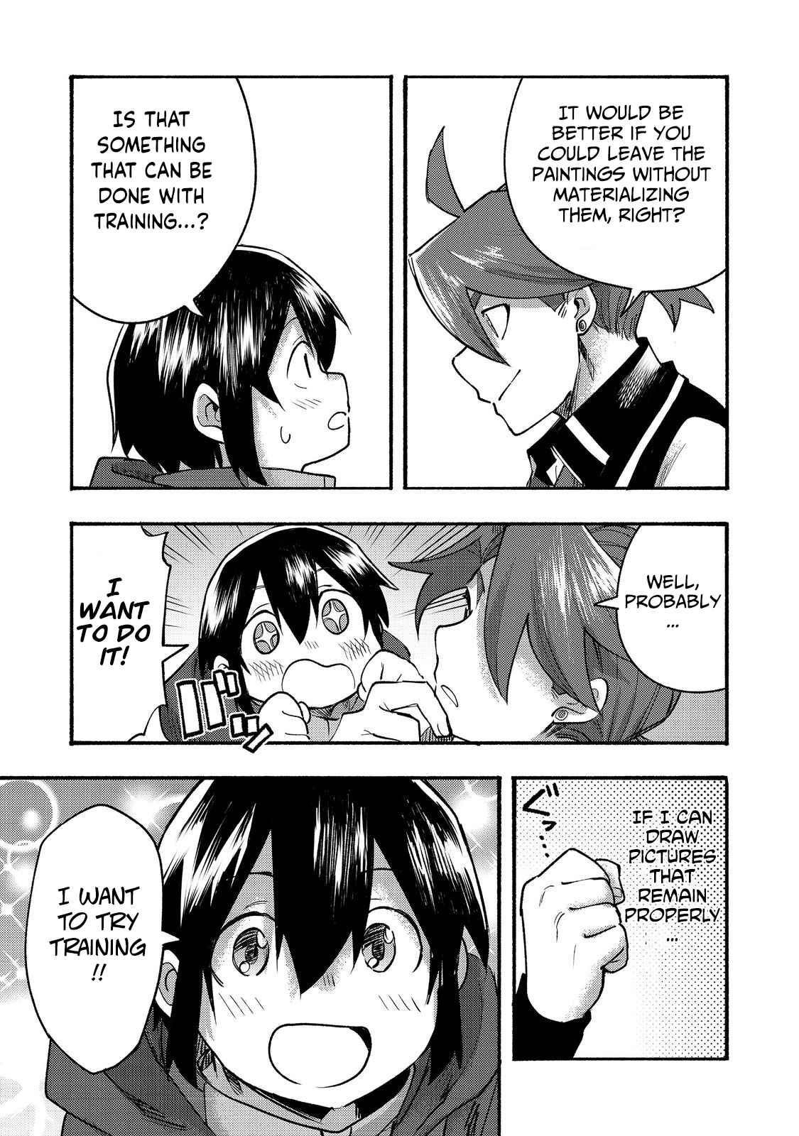 Kyou mo E ni Kaita Mochi ga Umai Chapter 9 — Page 20