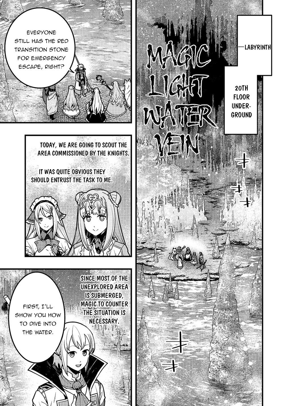 Kyoukai Meikyuu to Ikai no Majutsushi (Novel) Chapter 35 — Page 1