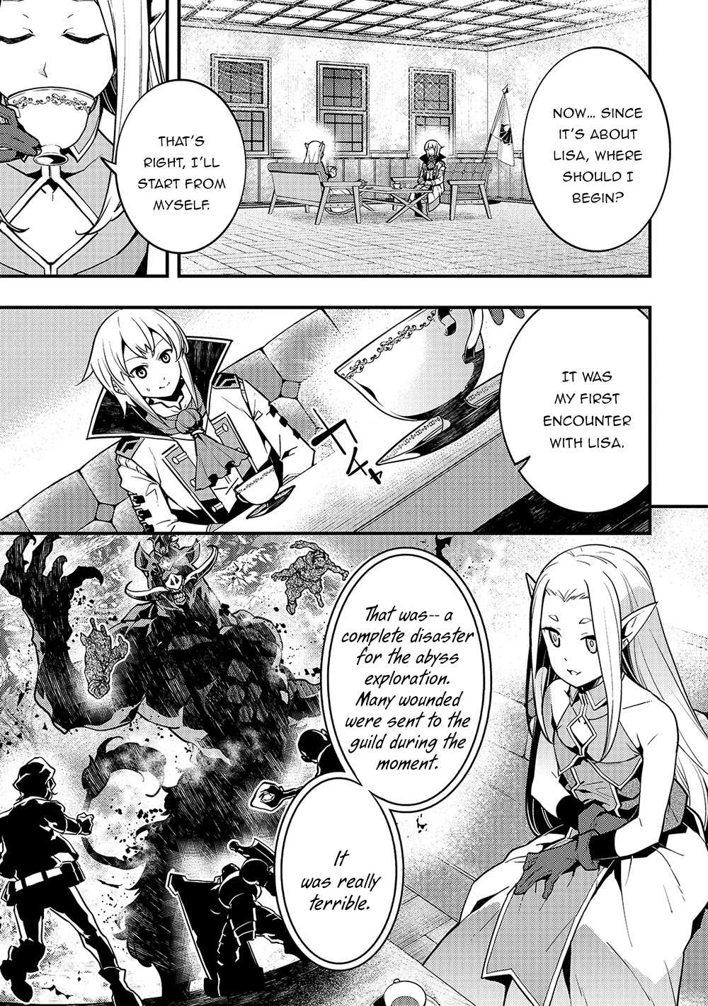Kyoukai Meikyuu to Ikai no Majutsushi (Novel) Chapter 37 — Page 1
