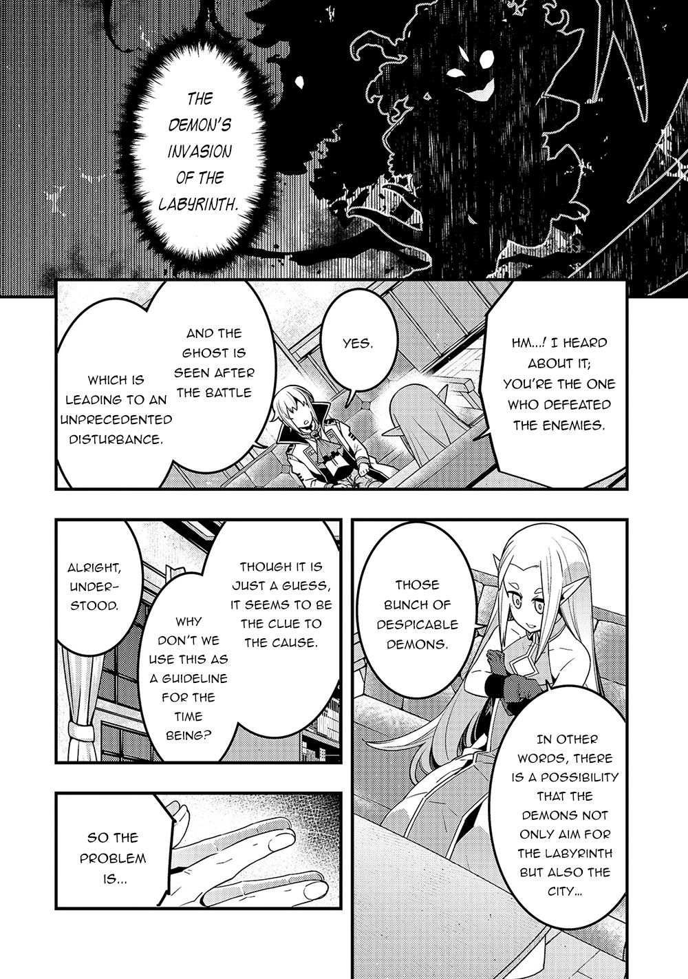 Kyoukai Meikyuu to Ikai no Majutsushi (Novel) Chapter 37 — Page 12